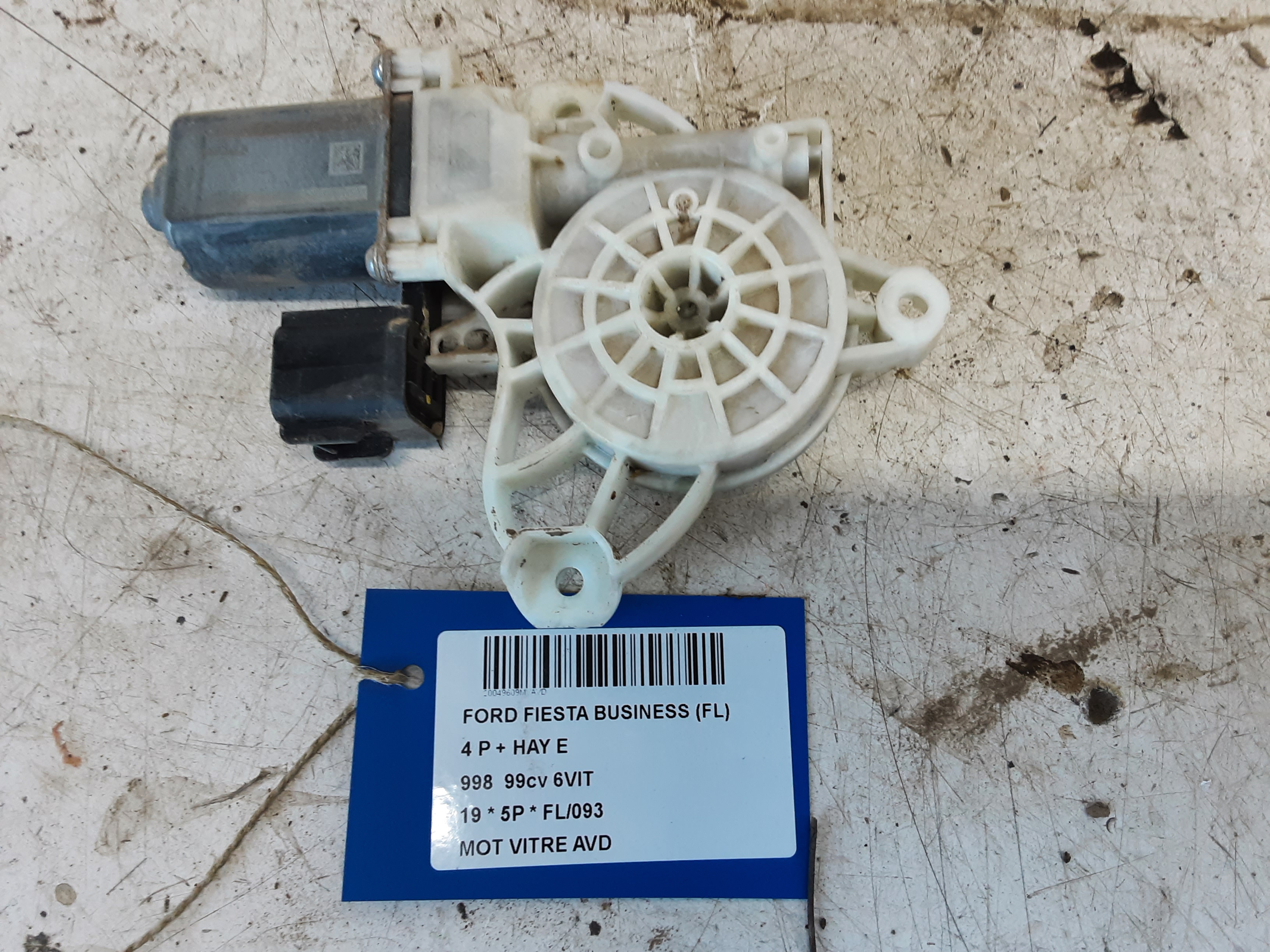 MOTOR RUITMECHANISME VOOR RECHTS Ford FIESTA 5/17+
