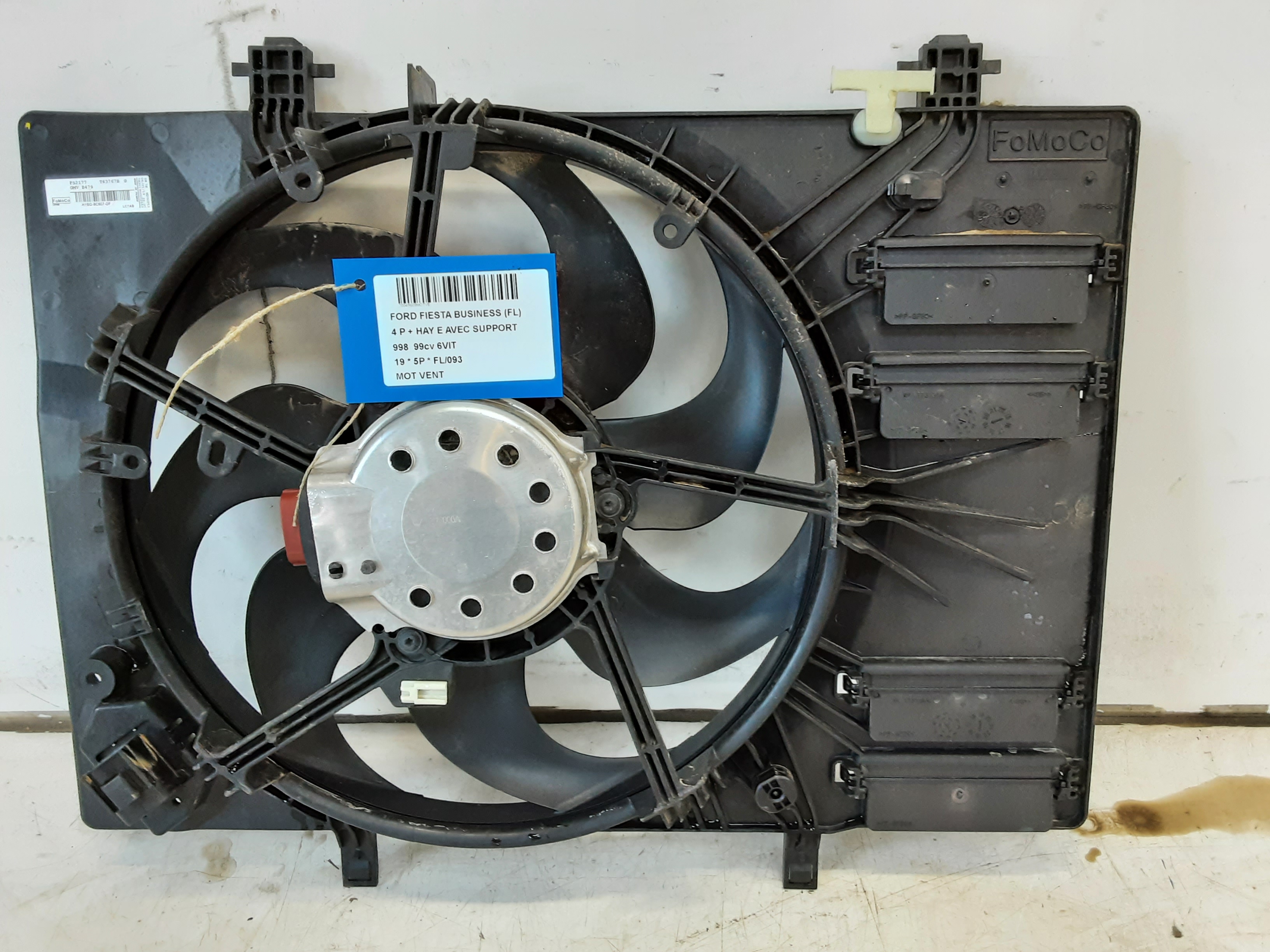 MOTEUR DE VENTILATEUR Ford FIESTA 5/17+