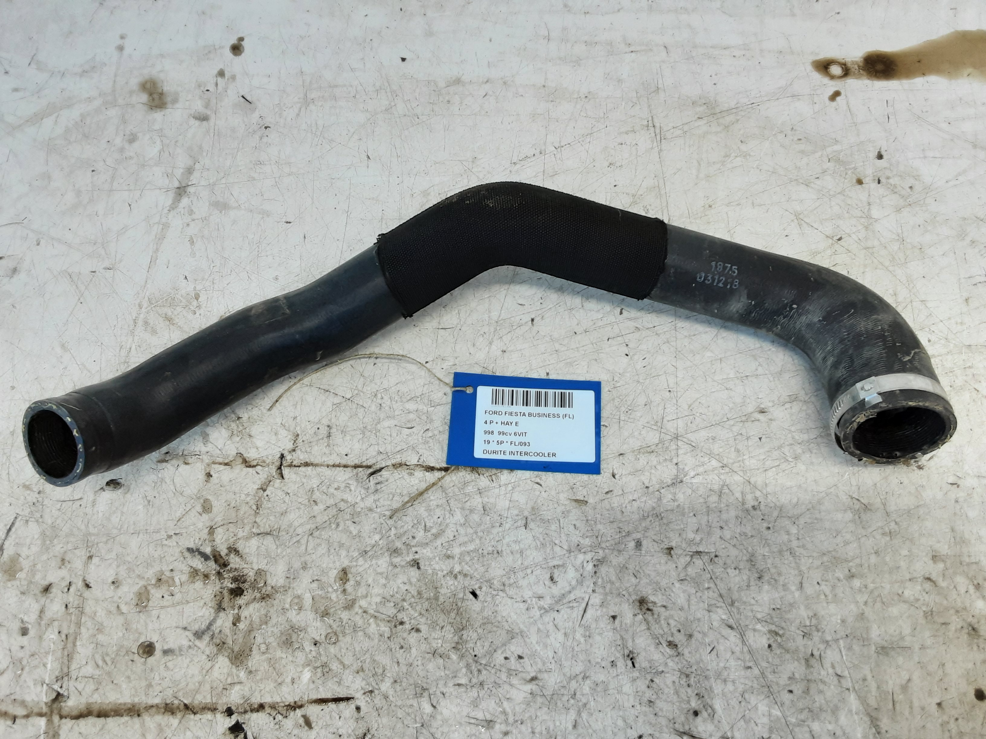 DURITE INTERCOOLER Ford FIESTA 5/17+