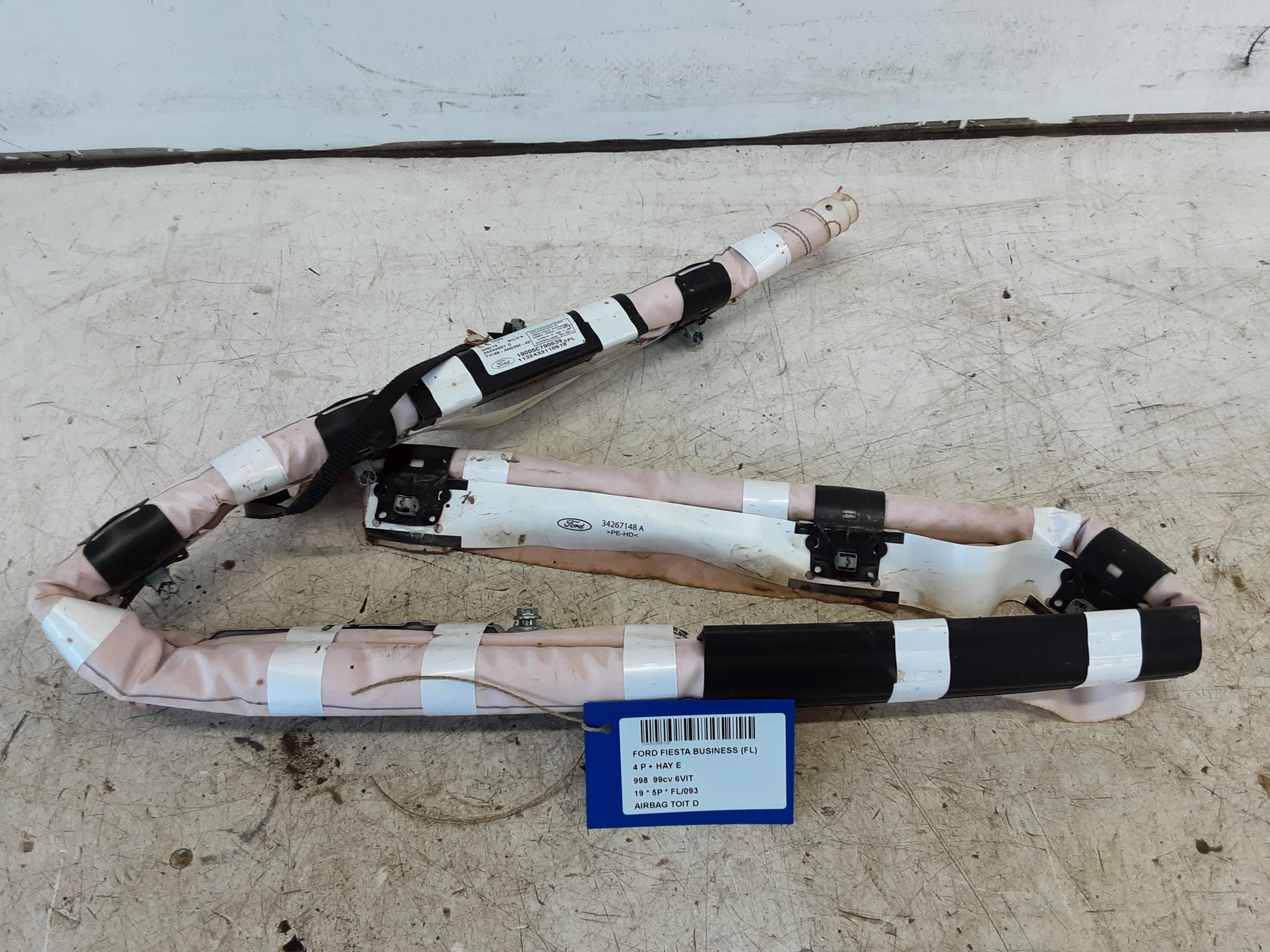 AIRBAG DAK RECHTS Ford FIESTA 5/17+