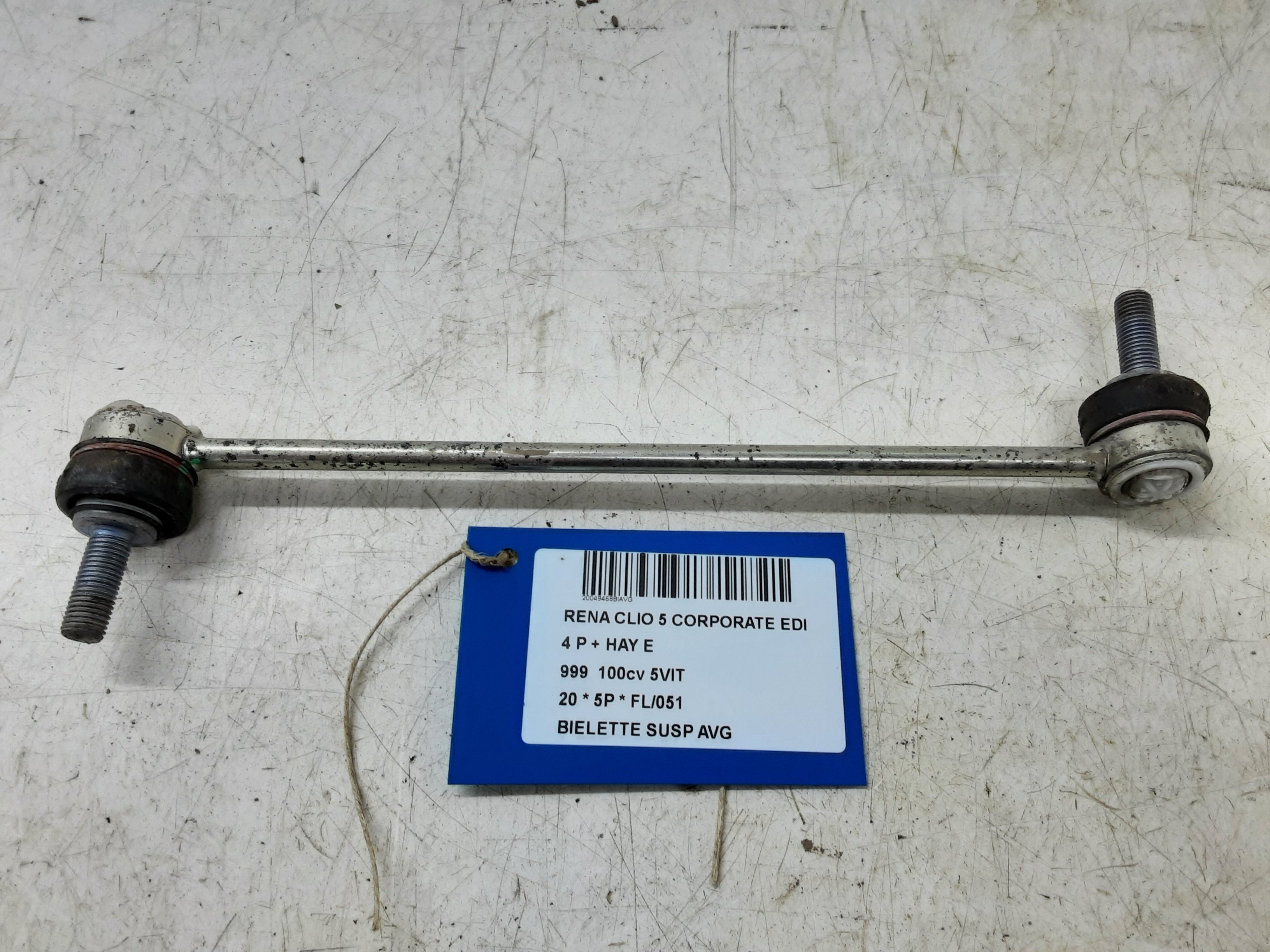 REACHTIESTANG VOOR LINKS Renault CLIO V 06/19+