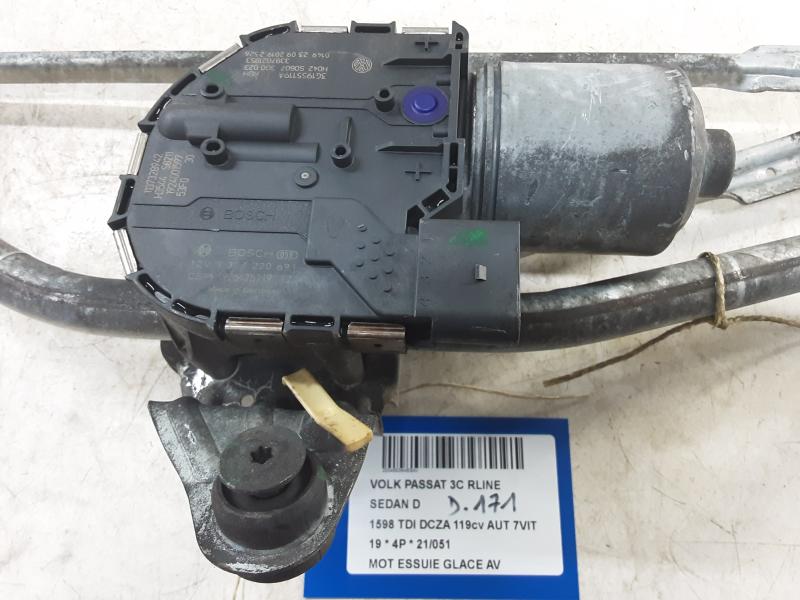 MOTEUR D'ESSUIE-GLACE AVANT Vw PASSAT 11/14 - 19