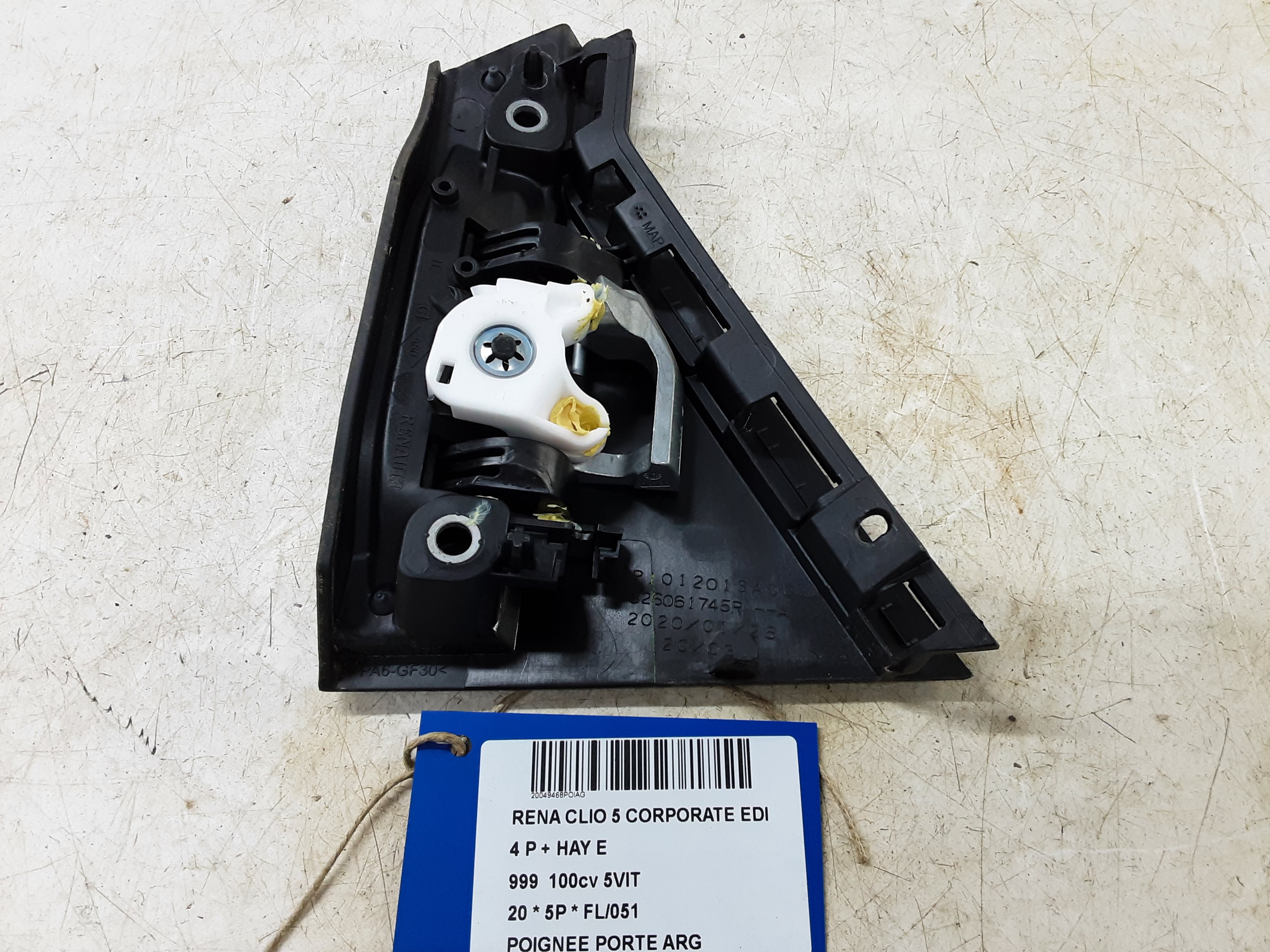 DEURGREEP ACHTER LINKS Renault CLIO V 06/19+