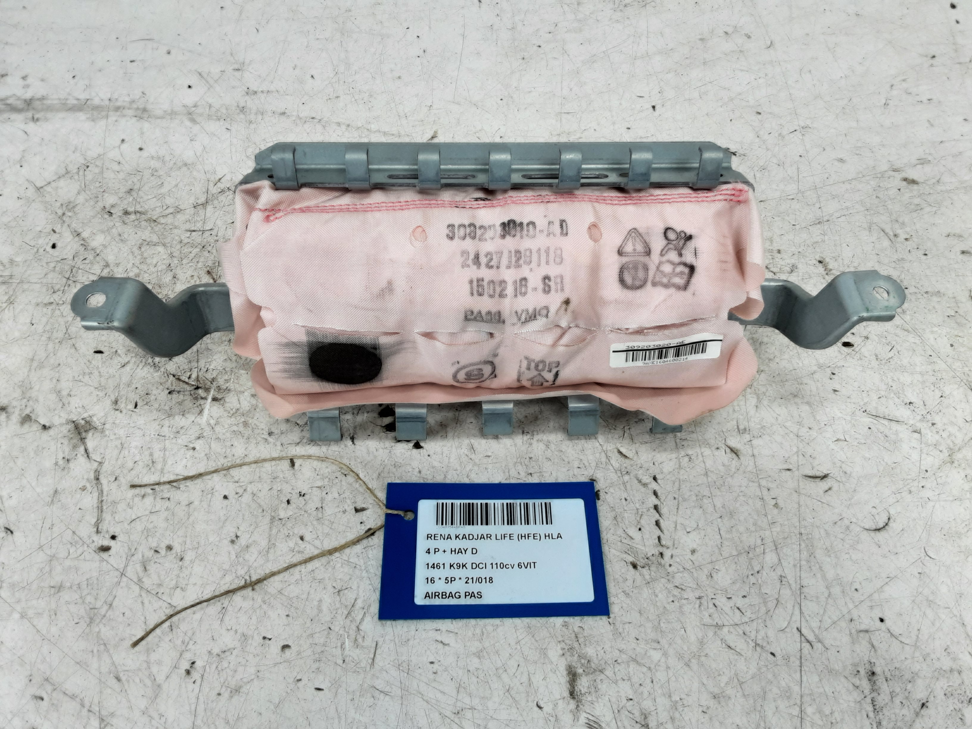 AIRBAG PASSAGIER Renault KADJAR 6/15+