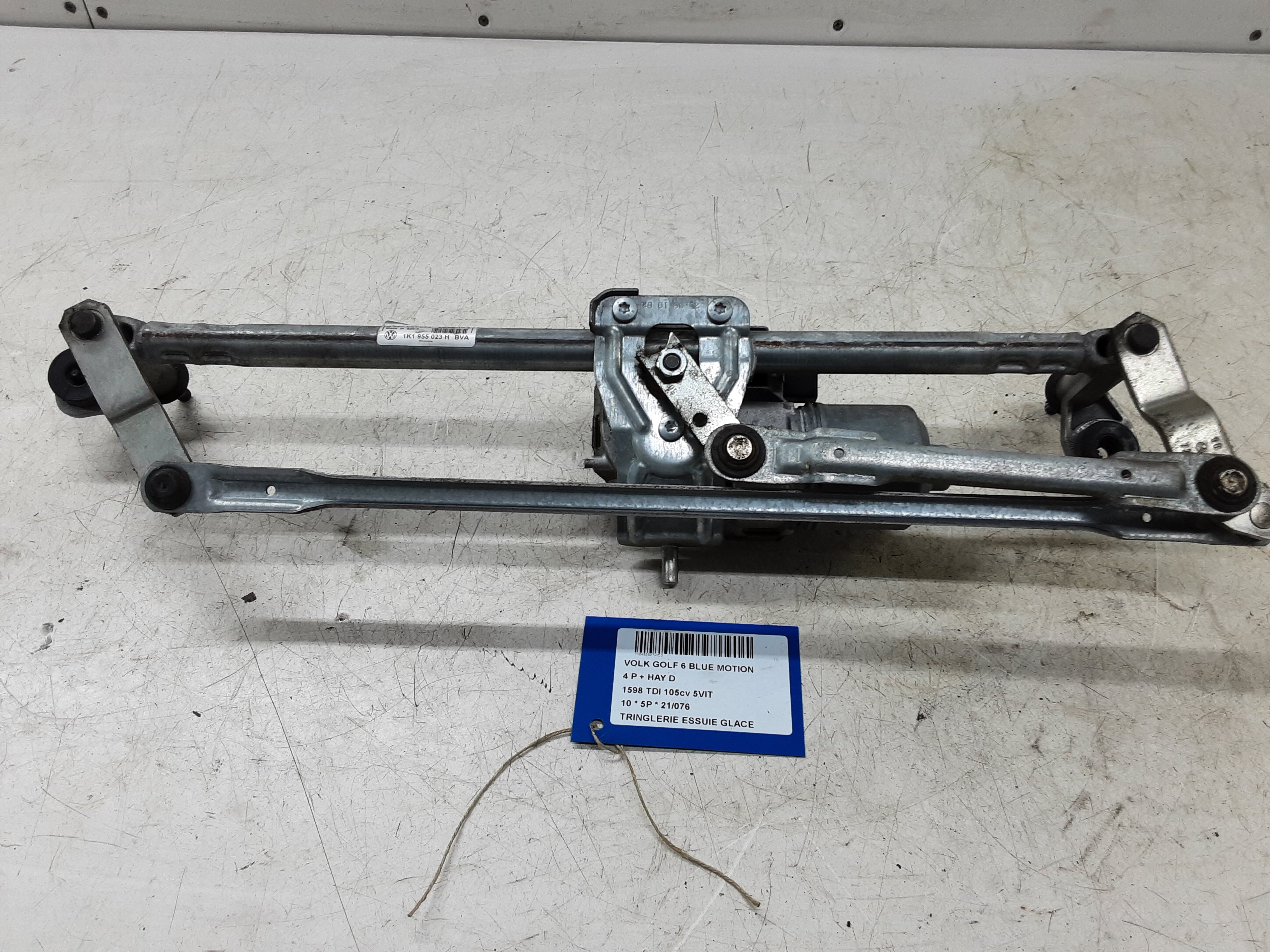 RUITENWISSER MECHANISME Vw GOLF VI 11/08 - 13