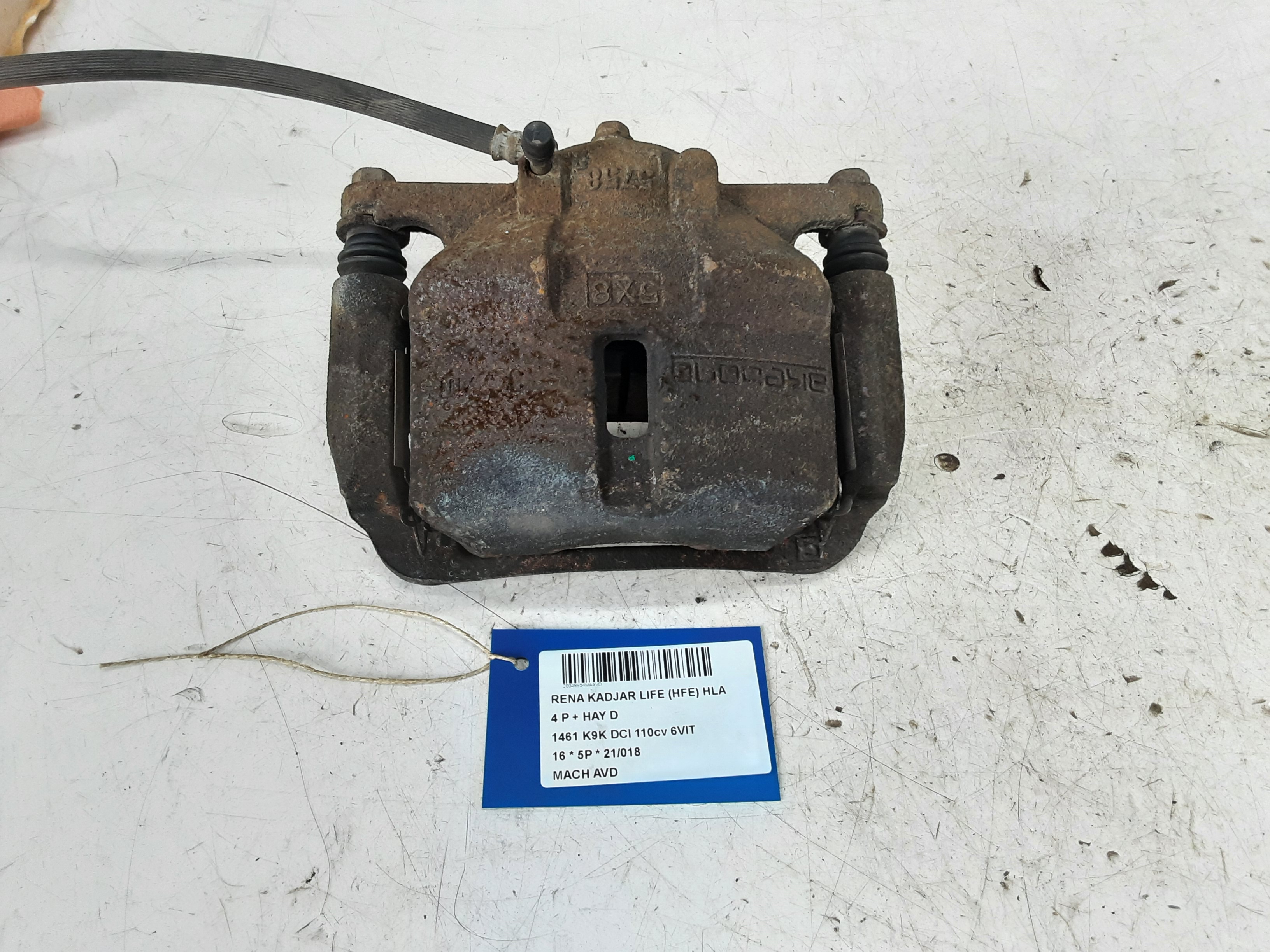 REMKLAUW VOOR RECHTS Renault KADJAR 6/15+