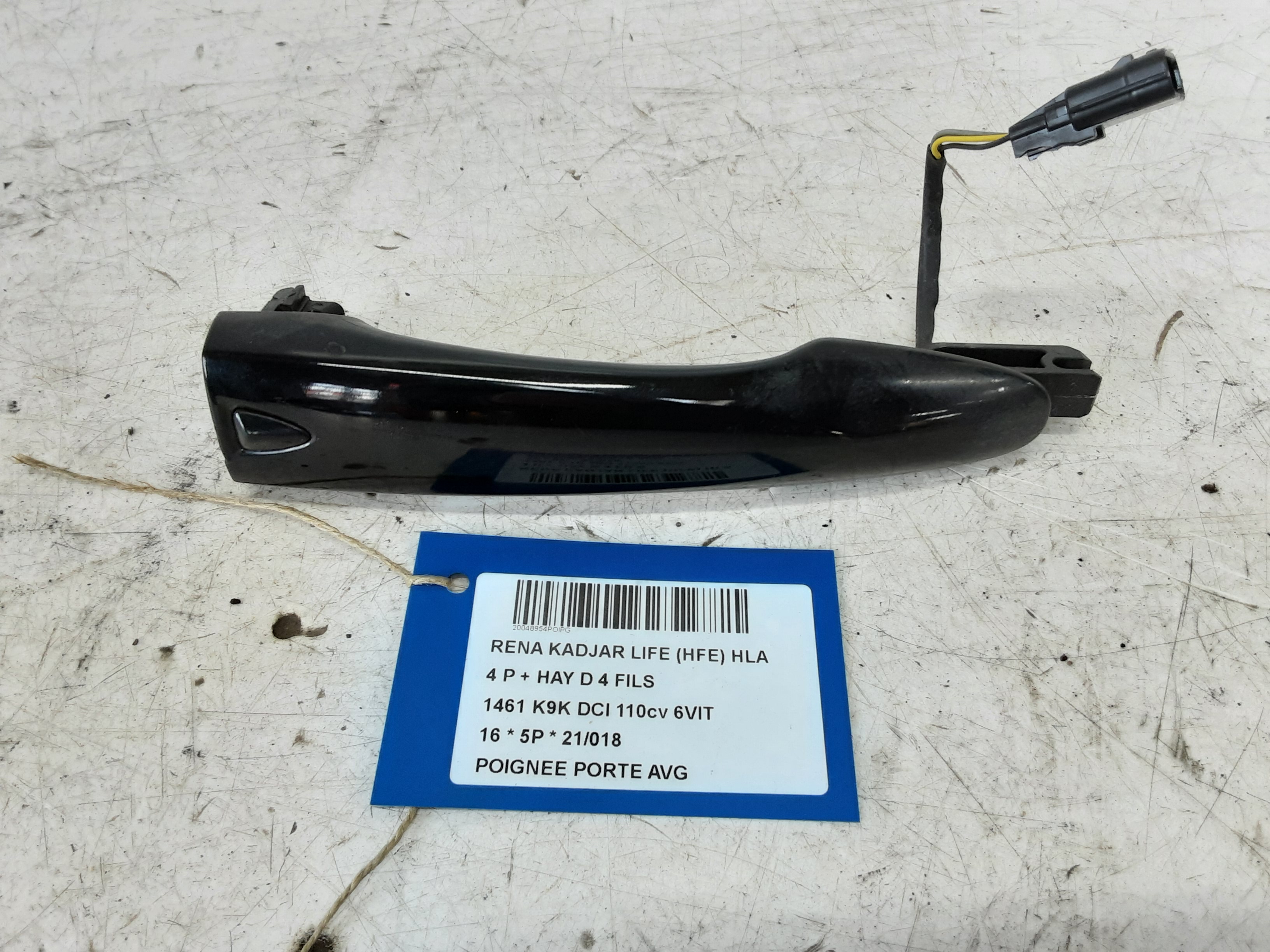 POIGNEE DE PORTE AVANT GAUCHE Renault KADJAR 6/15+