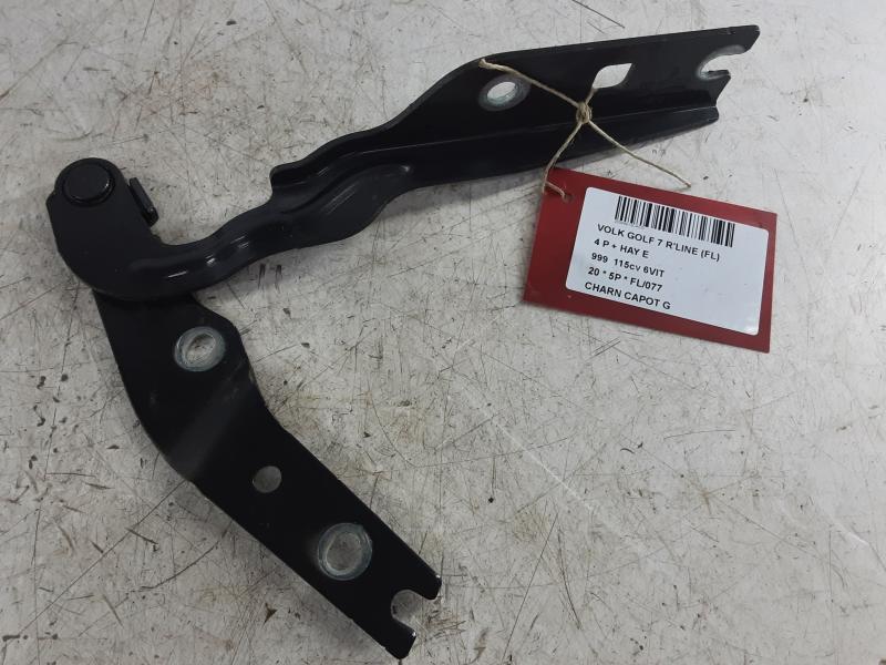 CHARNIERE DE CAPOT GAUCHE Vw GOLF VII 1/17 - 2/20 FaceLift