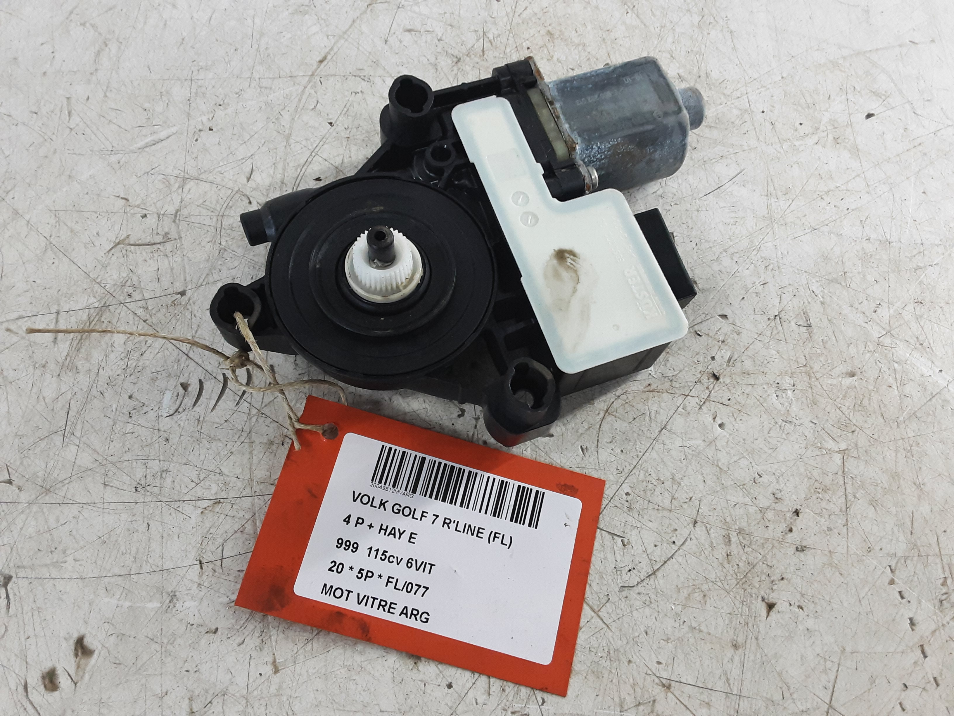 MOTOR RUITMECHANISME ACHTER LINKS Vw GOLF VII 1/17 - 2/20 FaceLift