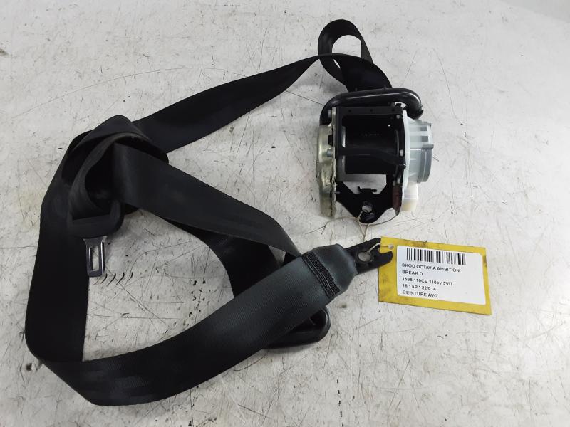 FRONT SEATBELT LEFT Skoda OCTAVIA (5E) 11/12 - 3/17