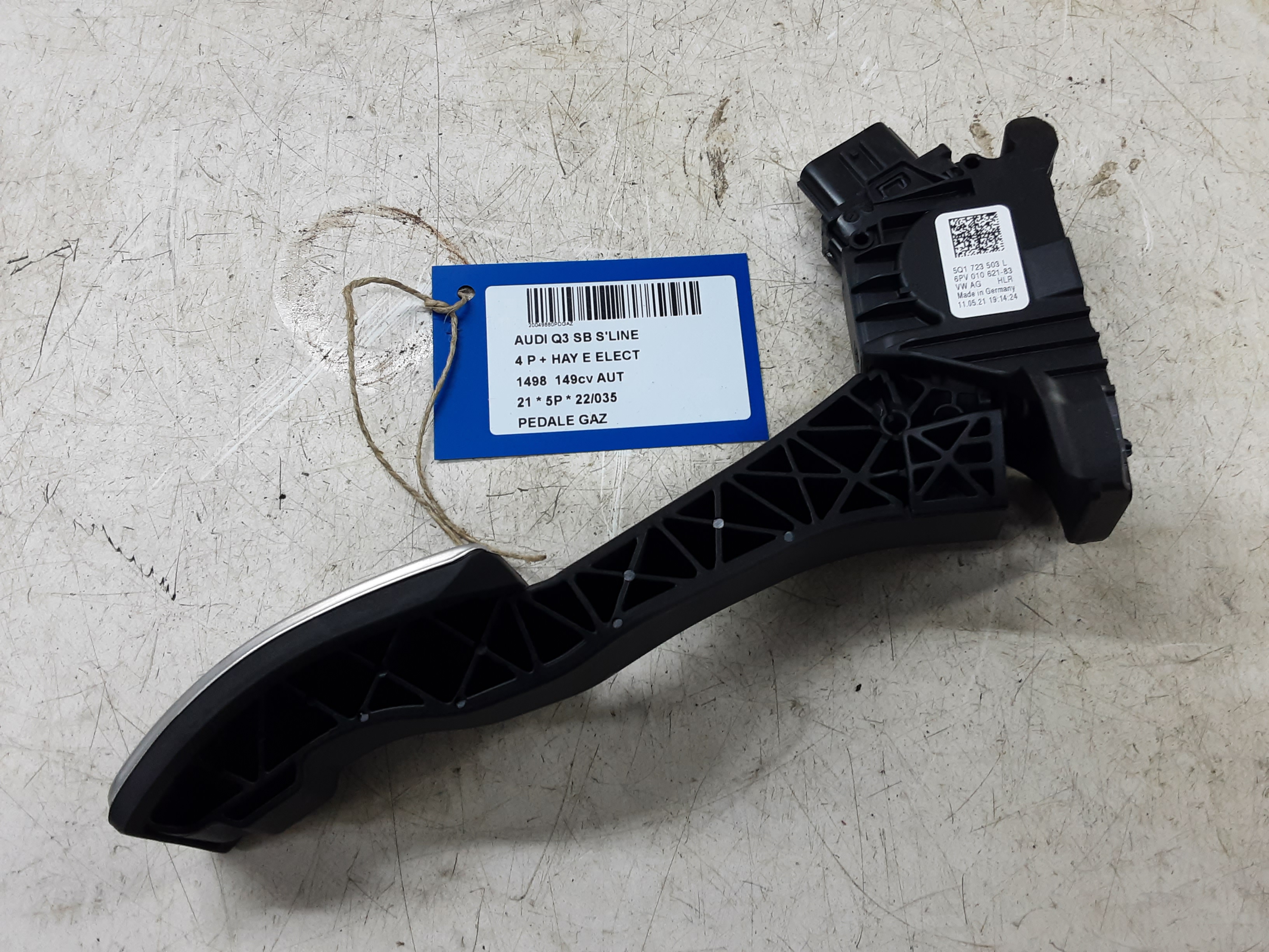 GASPEDAAL Audi Q3 11/18+