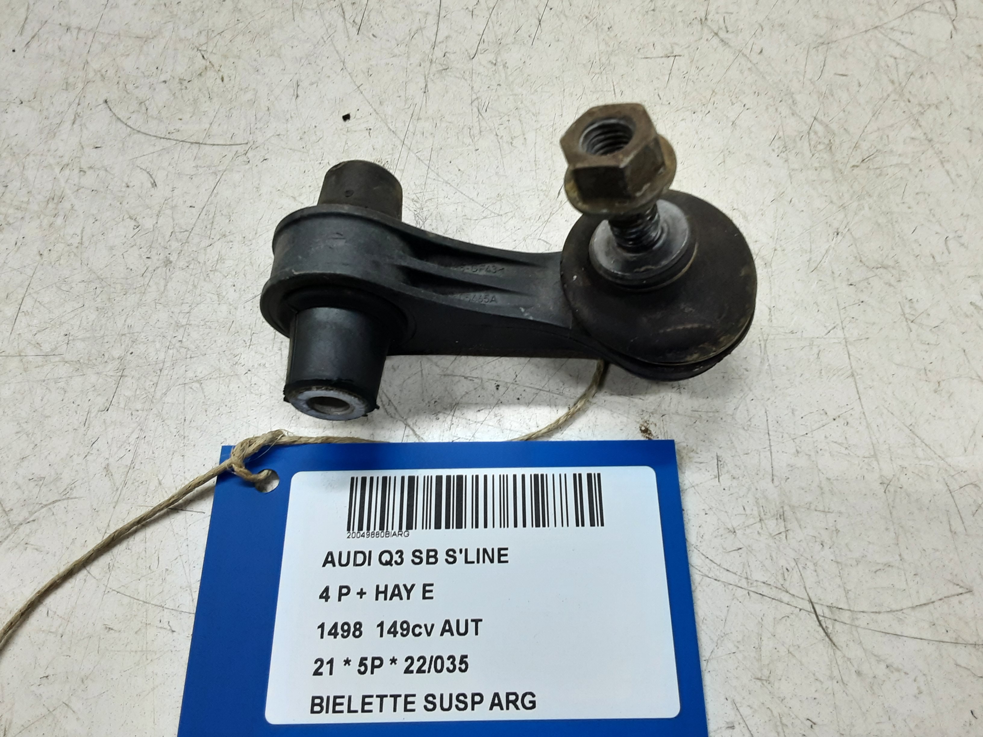 REACTIESTANG ACHTER LINKS Audi Q3 11/18+