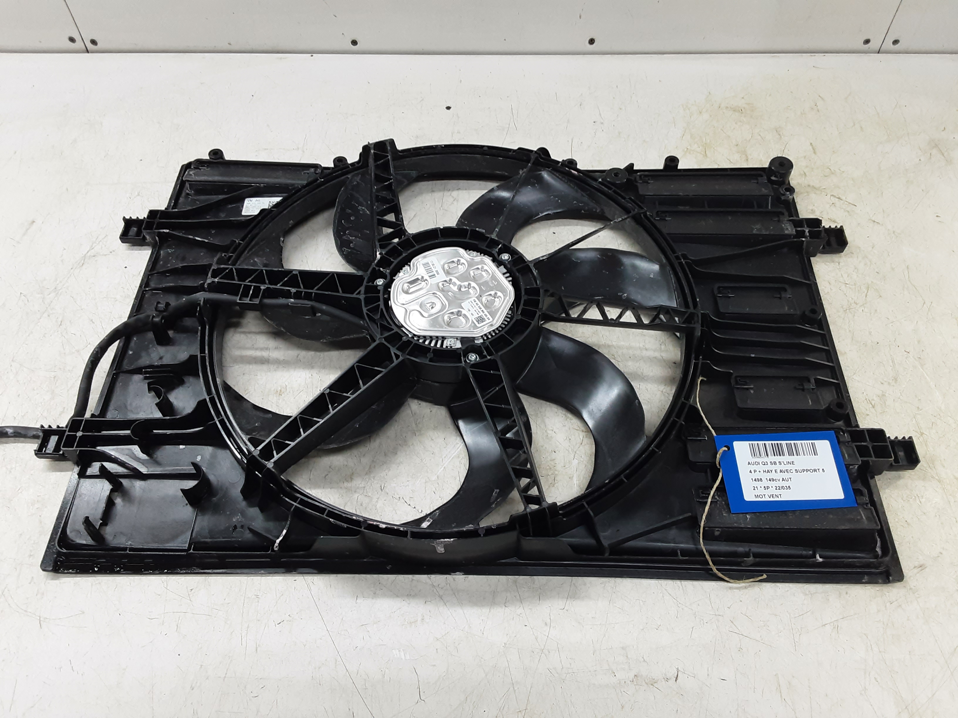 KACHEL VENTILATORMOTOR Audi Q3 11/18+