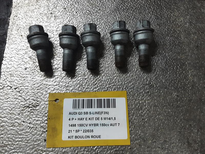 KIT BOULON ROUE Audi Q3 11/18+