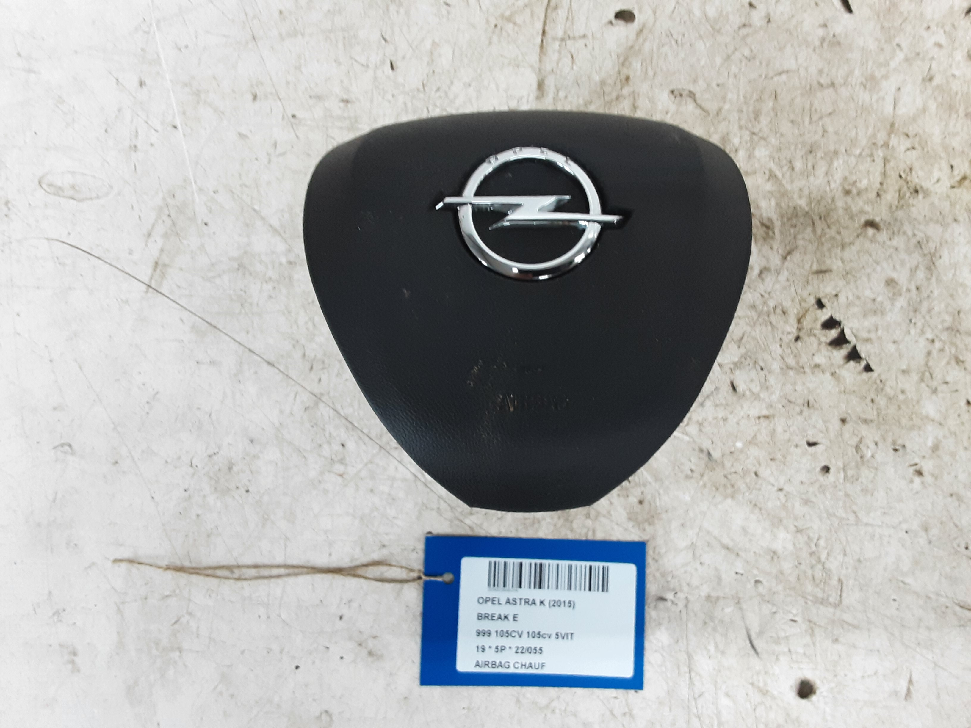 AIRBAG STUUR Opel ASTRA K 8/15 - 8/19 5P/D