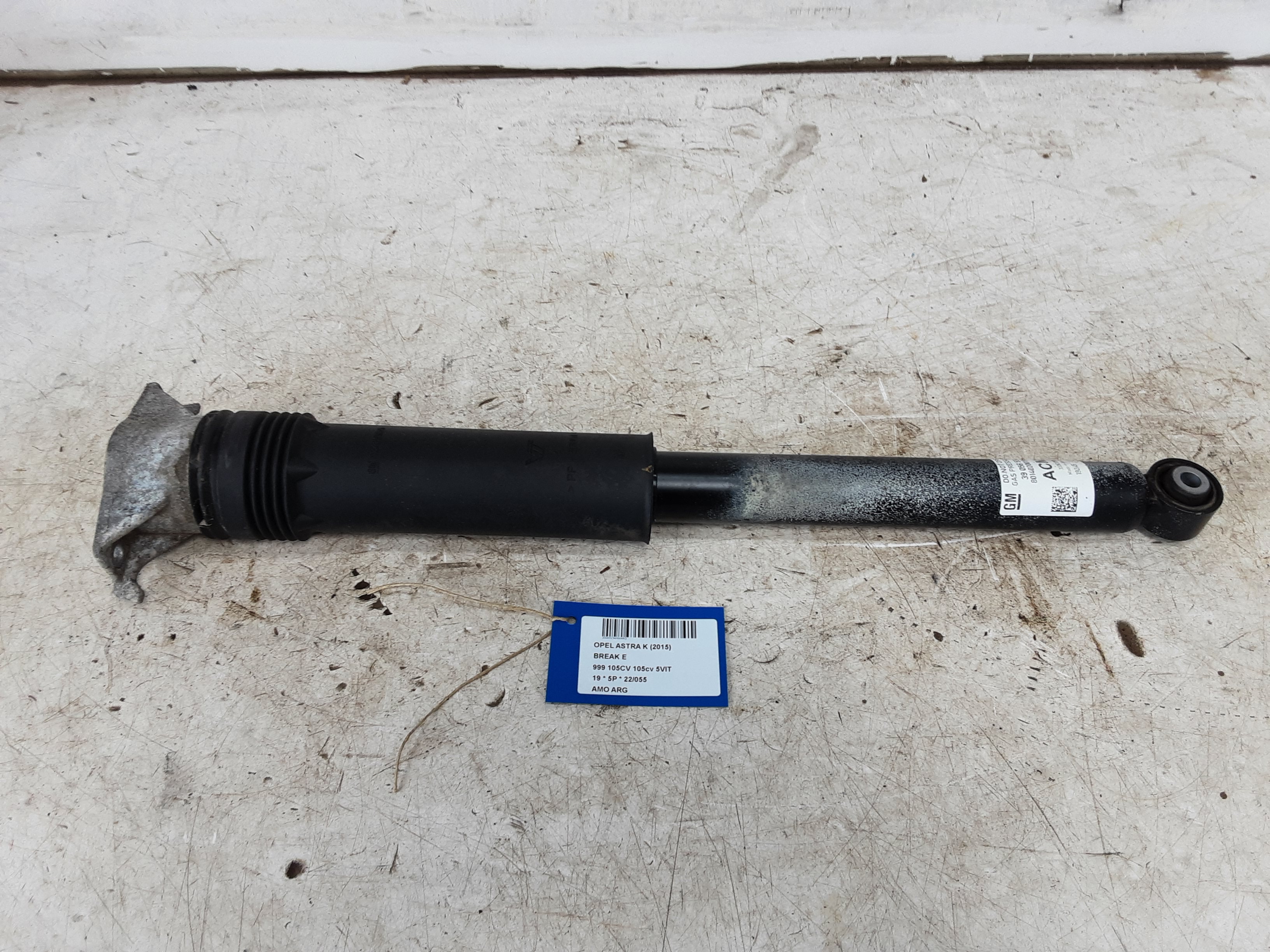 SCHOKBREKER ACHTER LINKS Opel ASTRA K 8/15 - 8/19 5P/D