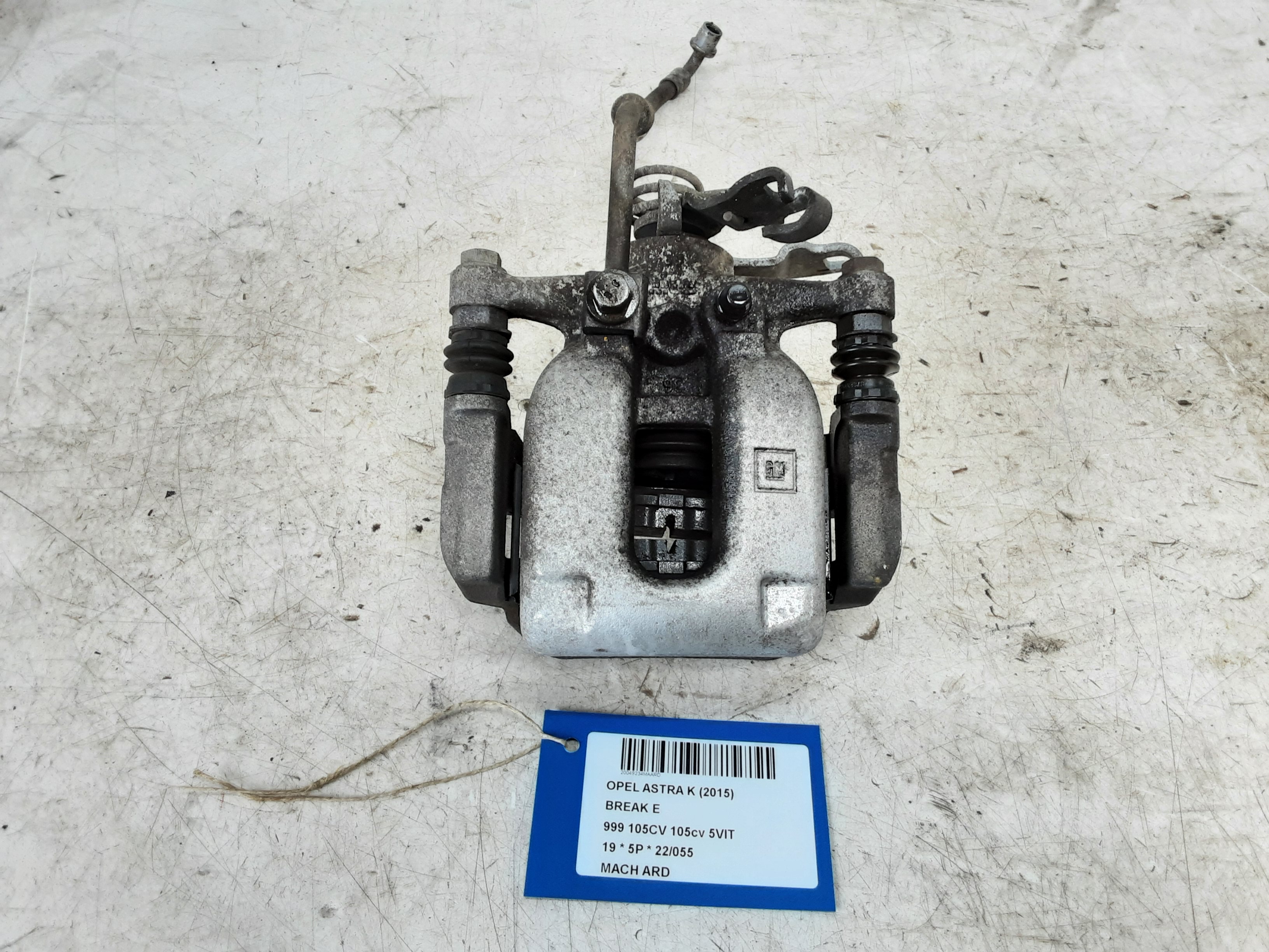 MACHOIRE ARRIERE DROITE Opel ASTRA K 8/15 - 8/19 5P/D