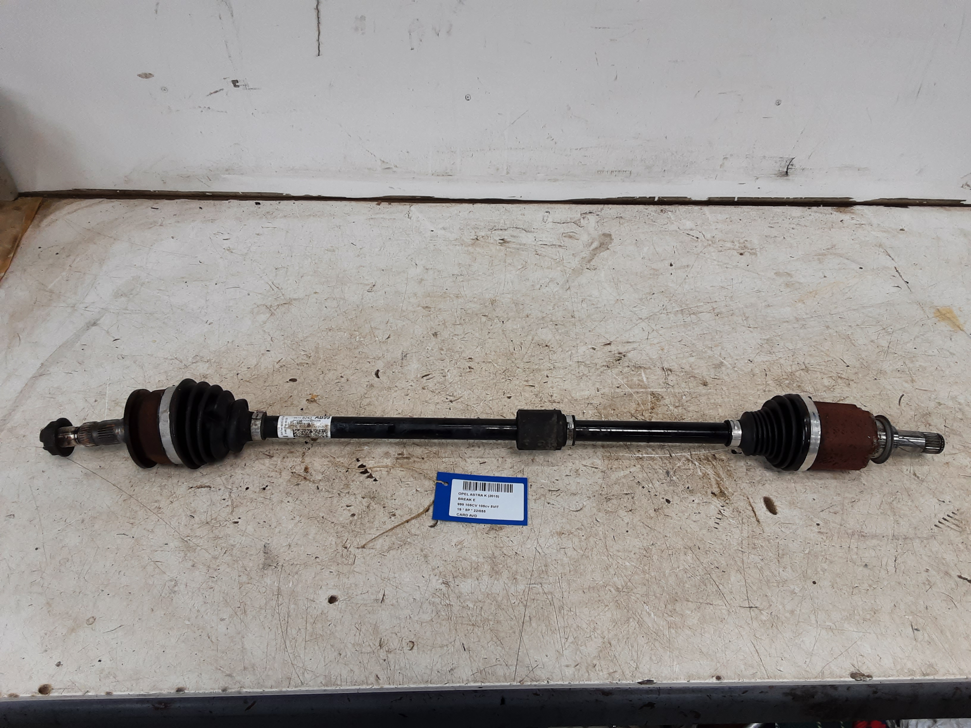 CARDAN AVANT DROIT Opel ASTRA K 8/15 - 8/19 5P/D