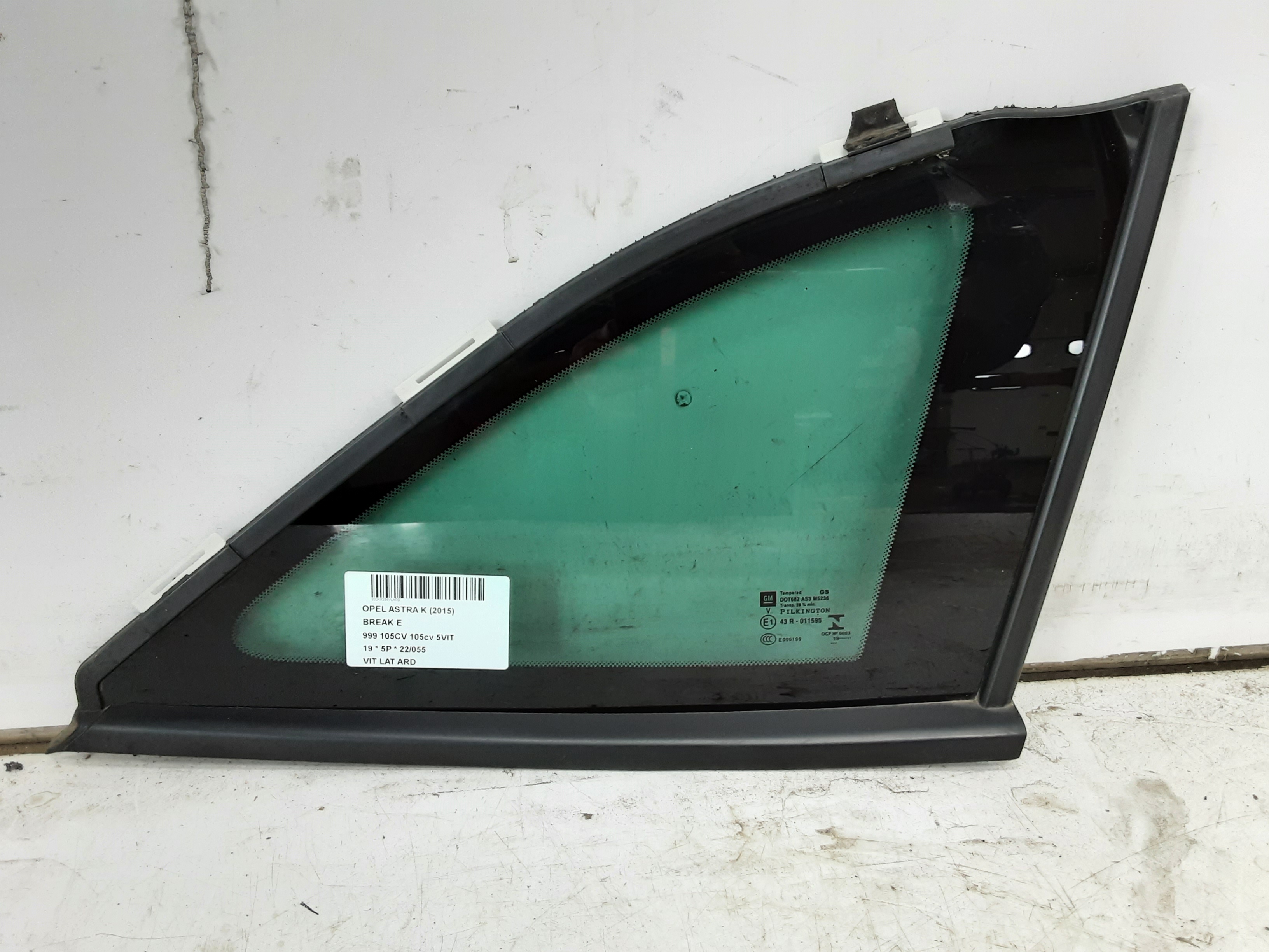 RUIT FLANK RECHTS Opel ASTRA K 8/15 - 8/19 5P/D
