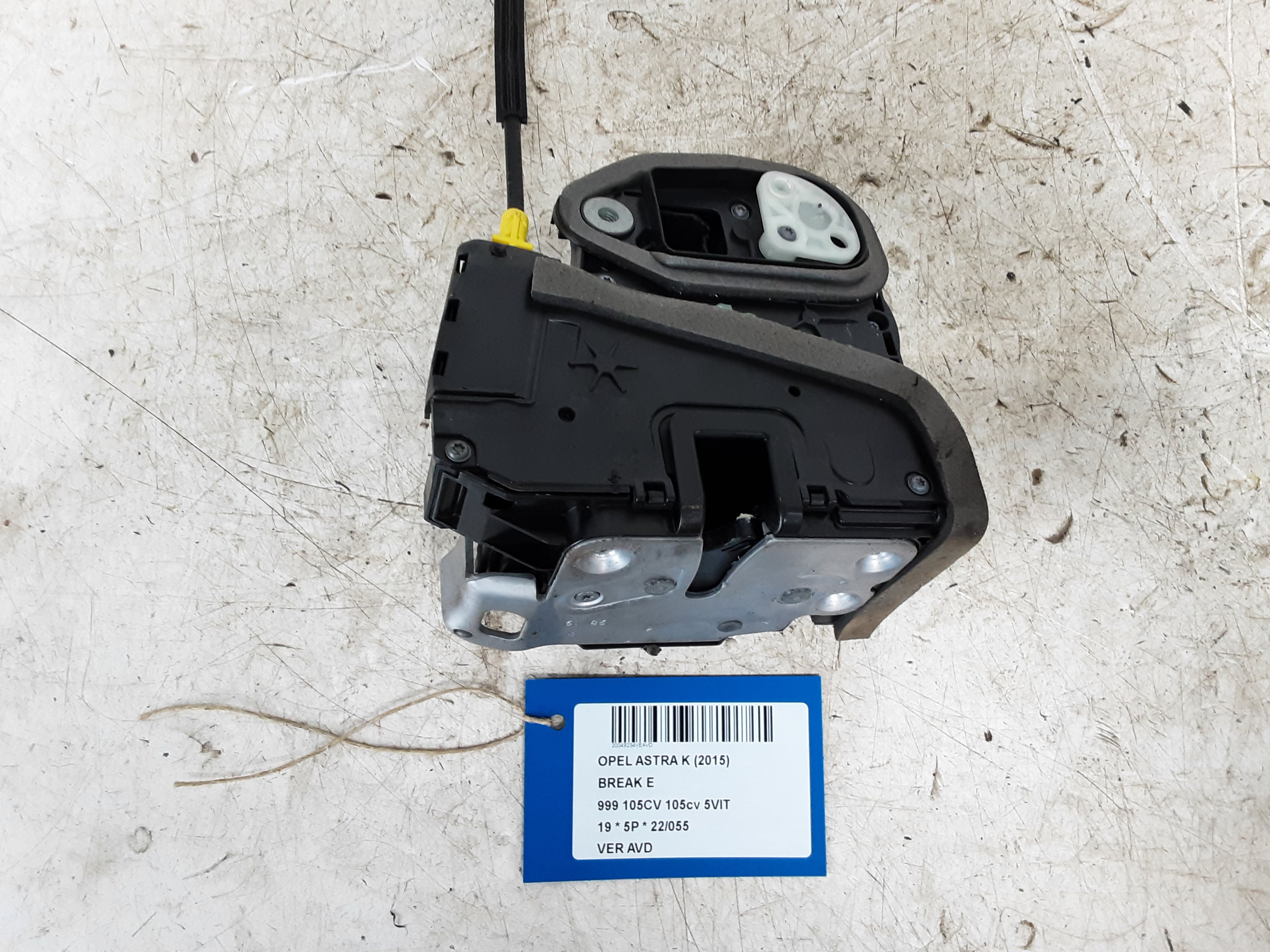 VERGRENDELING VOOR RECHTS Opel ASTRA K 8/15 - 8/19 5P/D