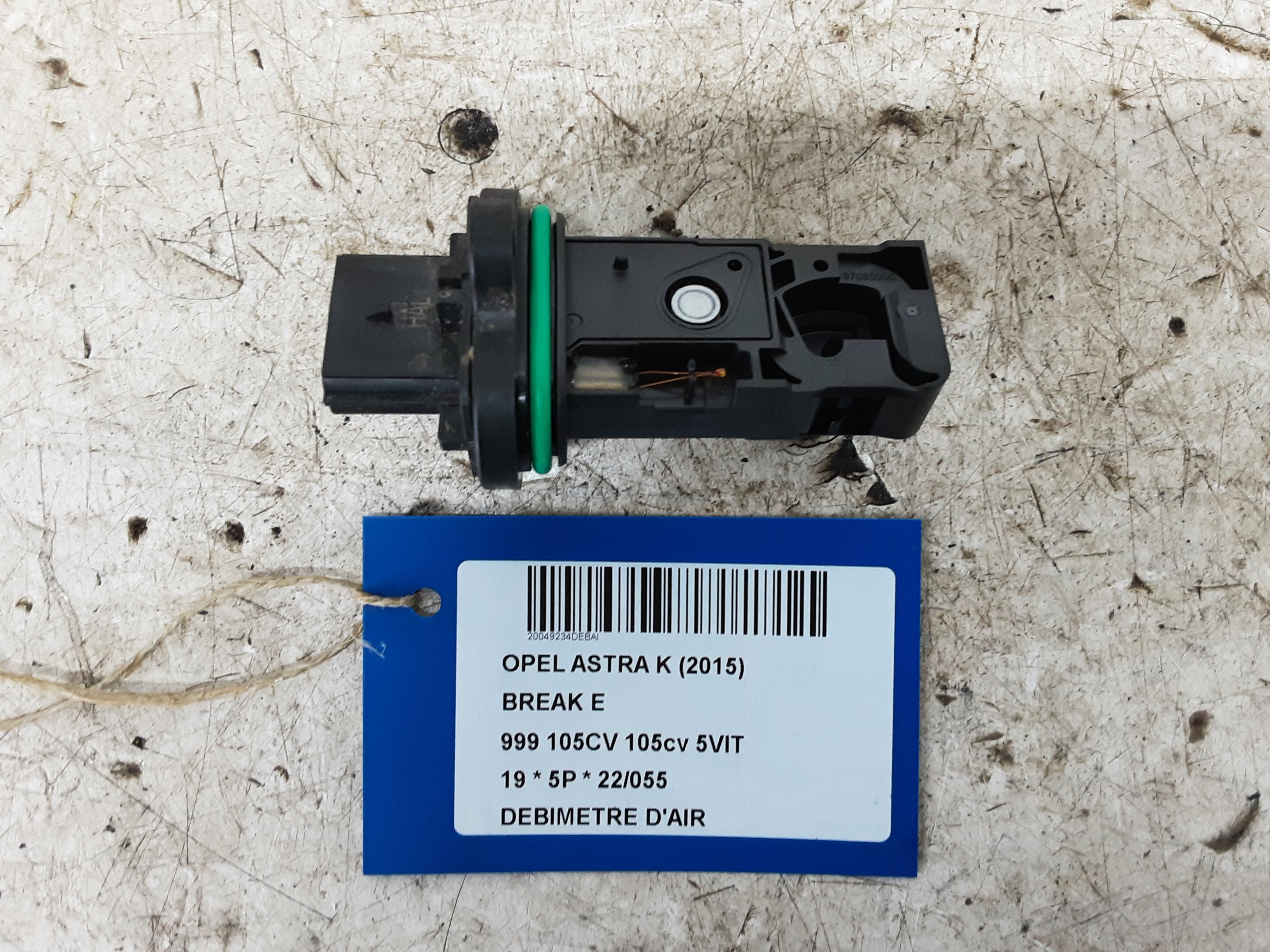 LUCHTHOEVEELHEIDSMETER Opel ASTRA K 8/15 - 8/19 5P/D
