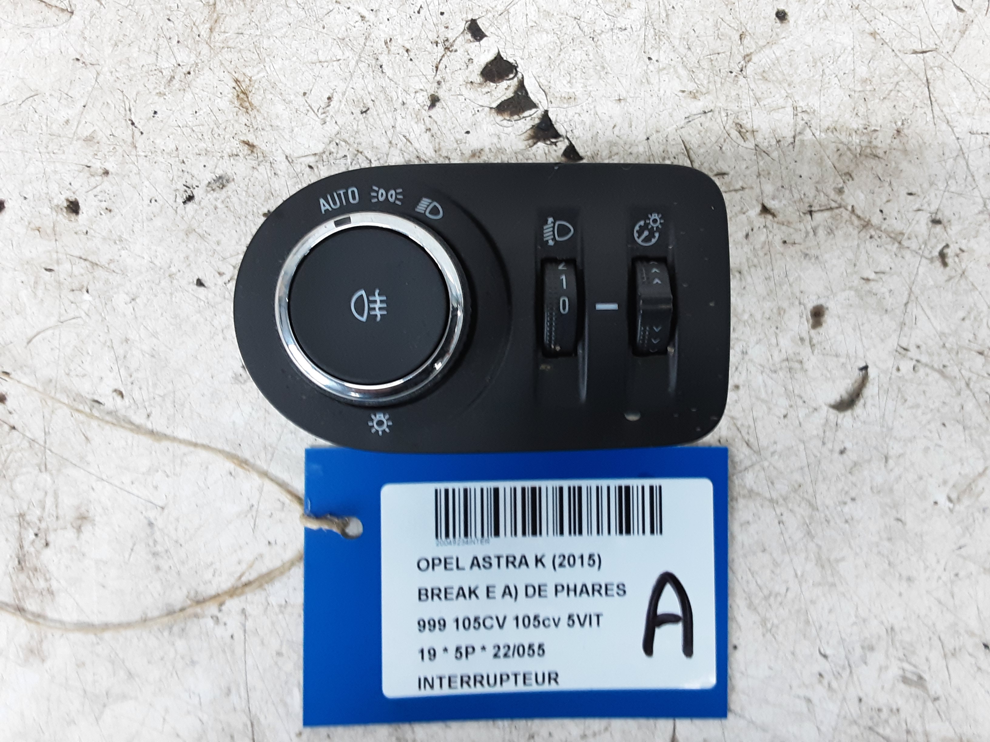 SCHAKELAAR Opel ASTRA K 8/15 - 8/19 5P/D