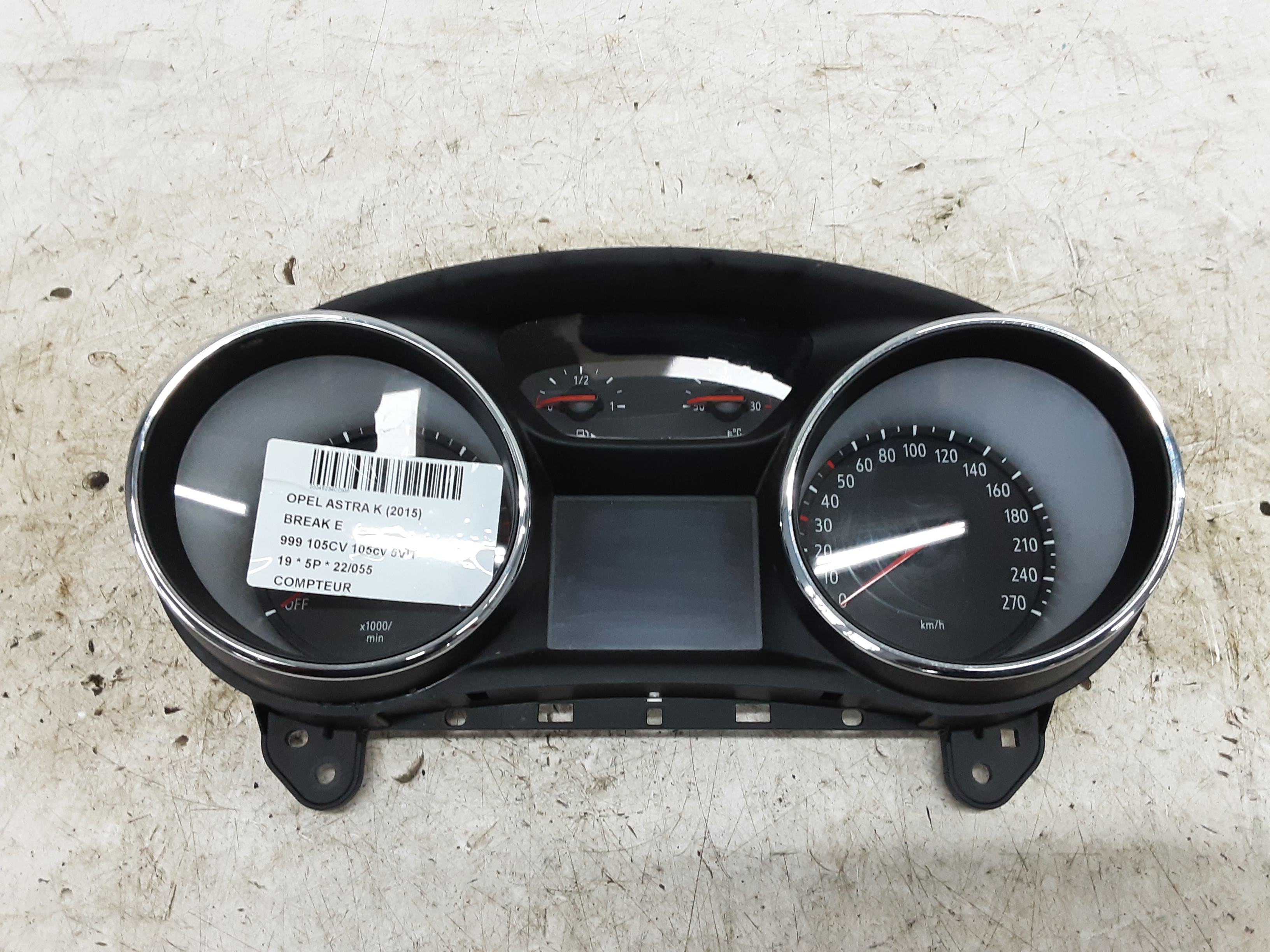 KM TELLER Opel ASTRA K 8/15 - 8/19 5P/D