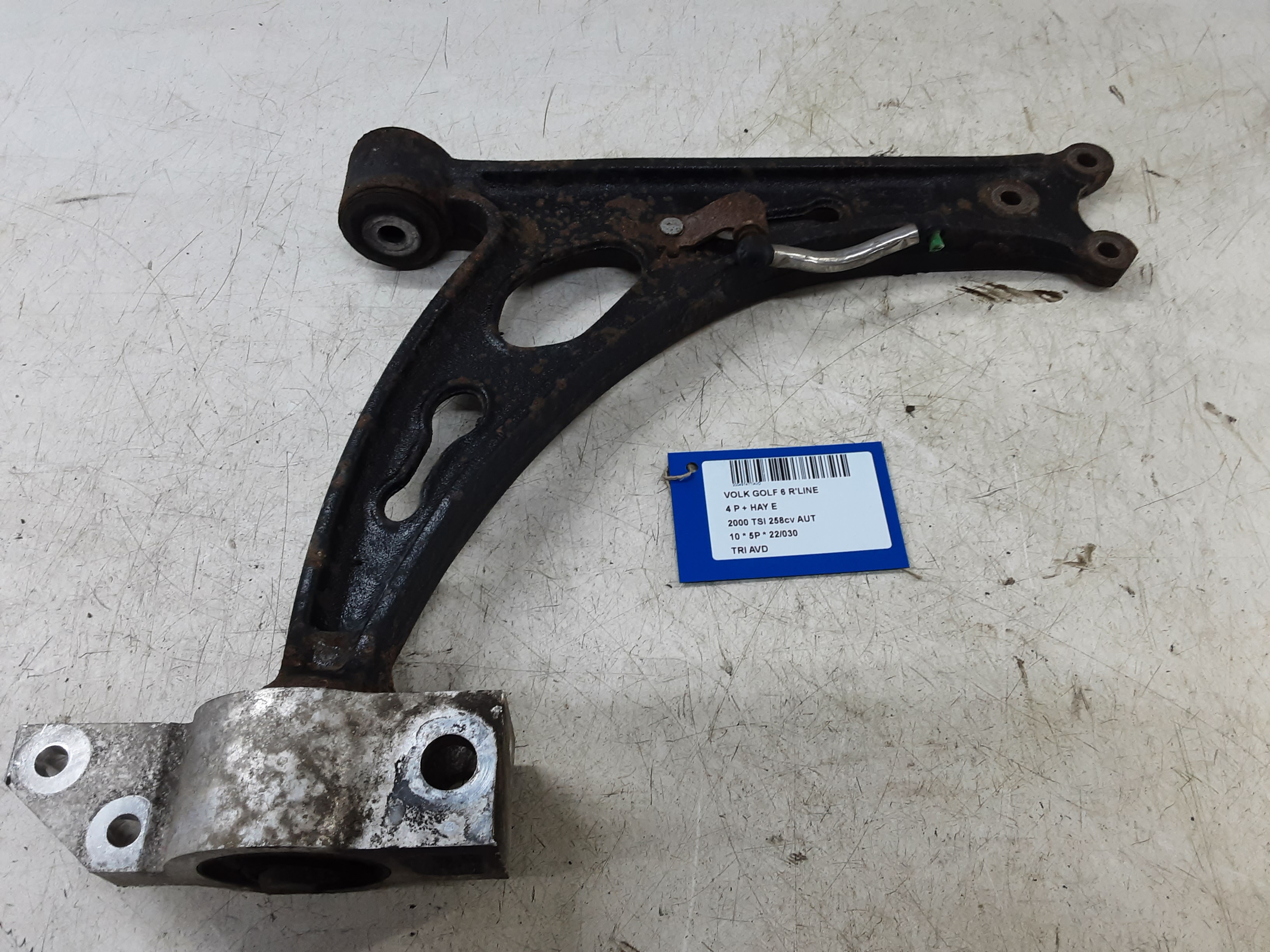 DRAAGARM VOOR RECHTS Vw GOLF VI 11/08 - 13