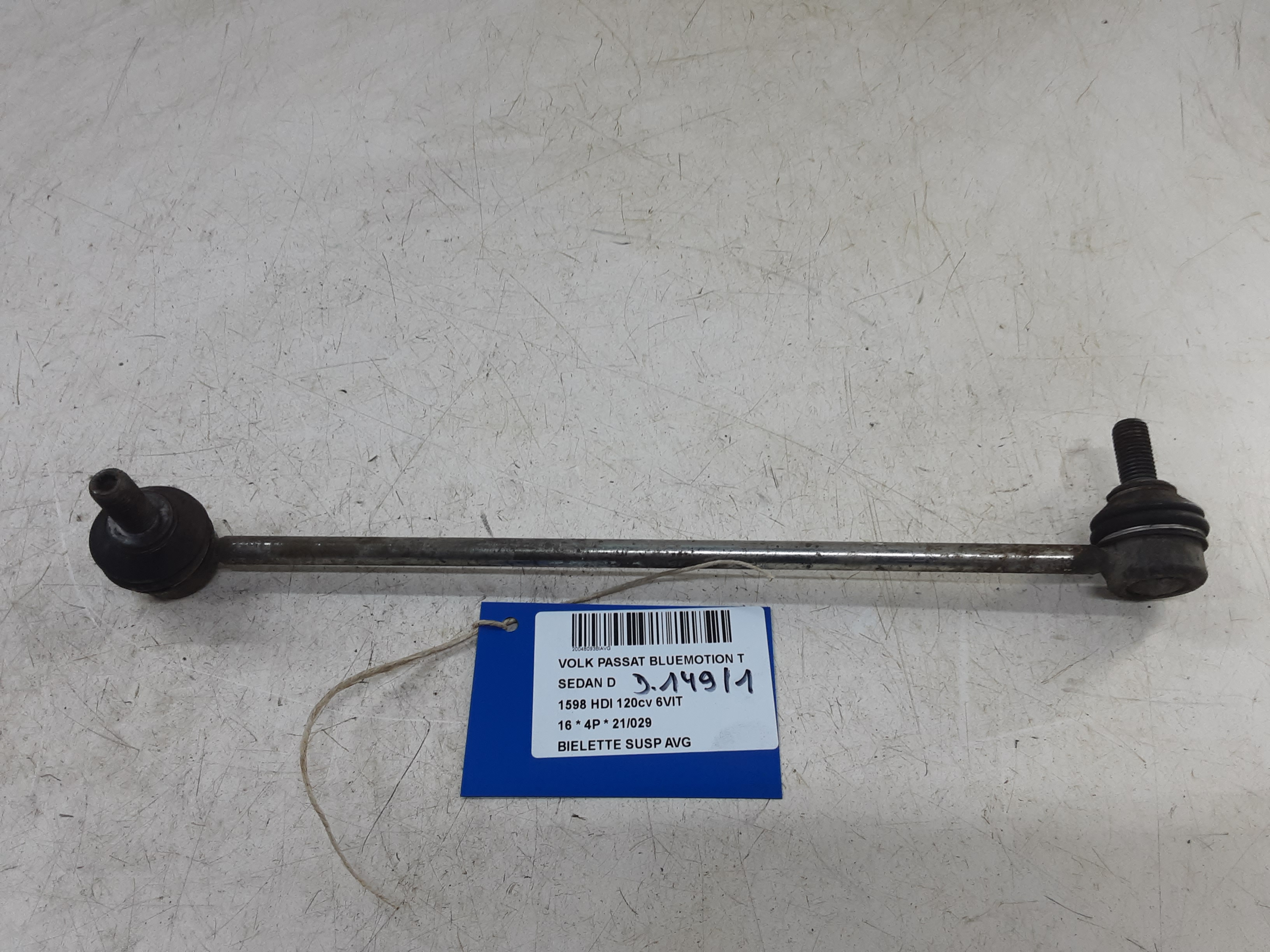 REACHTIESTANG VOOR LINKS Vw PASSAT 11/14 - 19