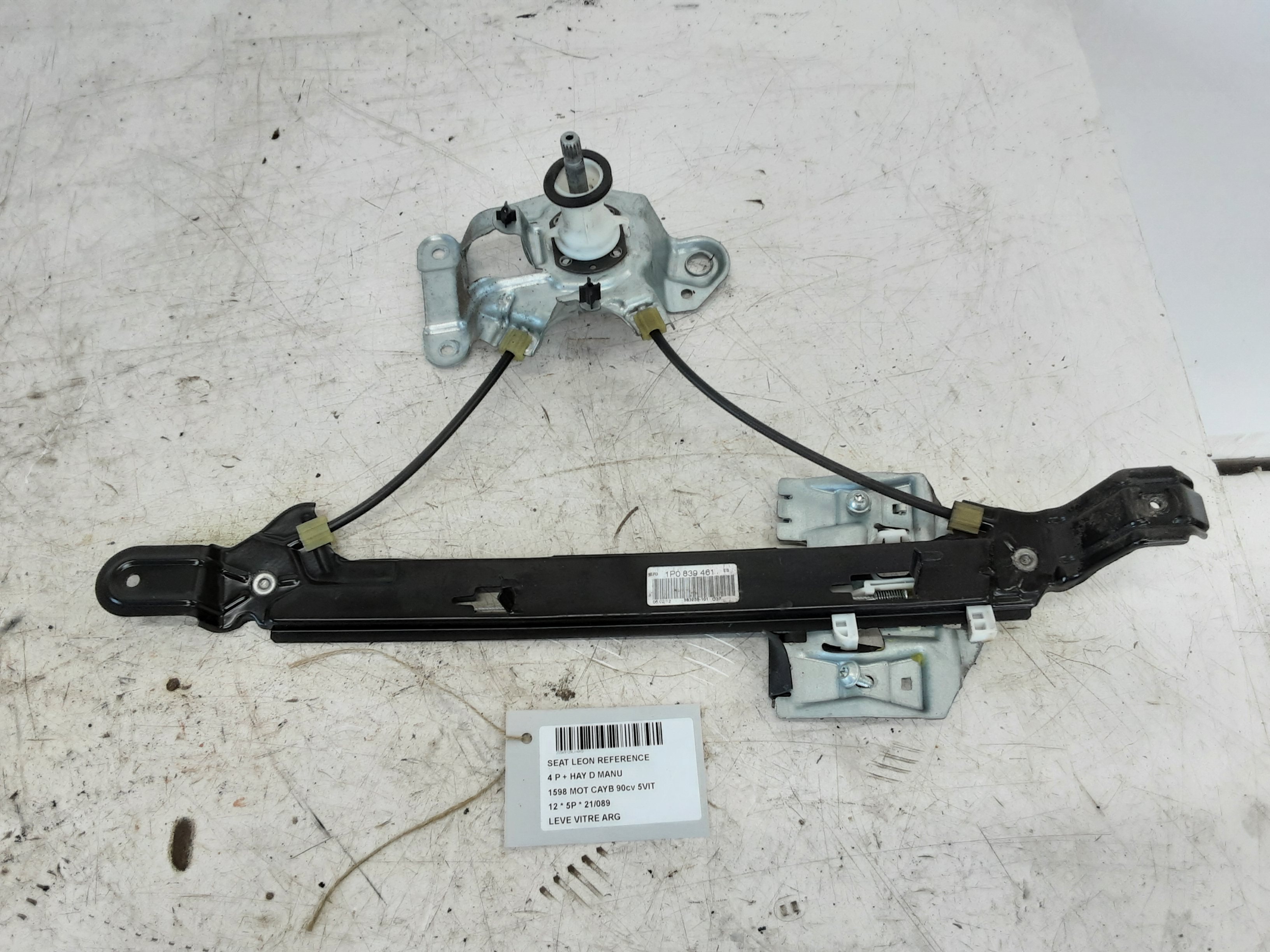 LEVE-VITRE DE PORTE ARRIERE GAUCHE Seat LEON (2) (1P)  9/05 - 12