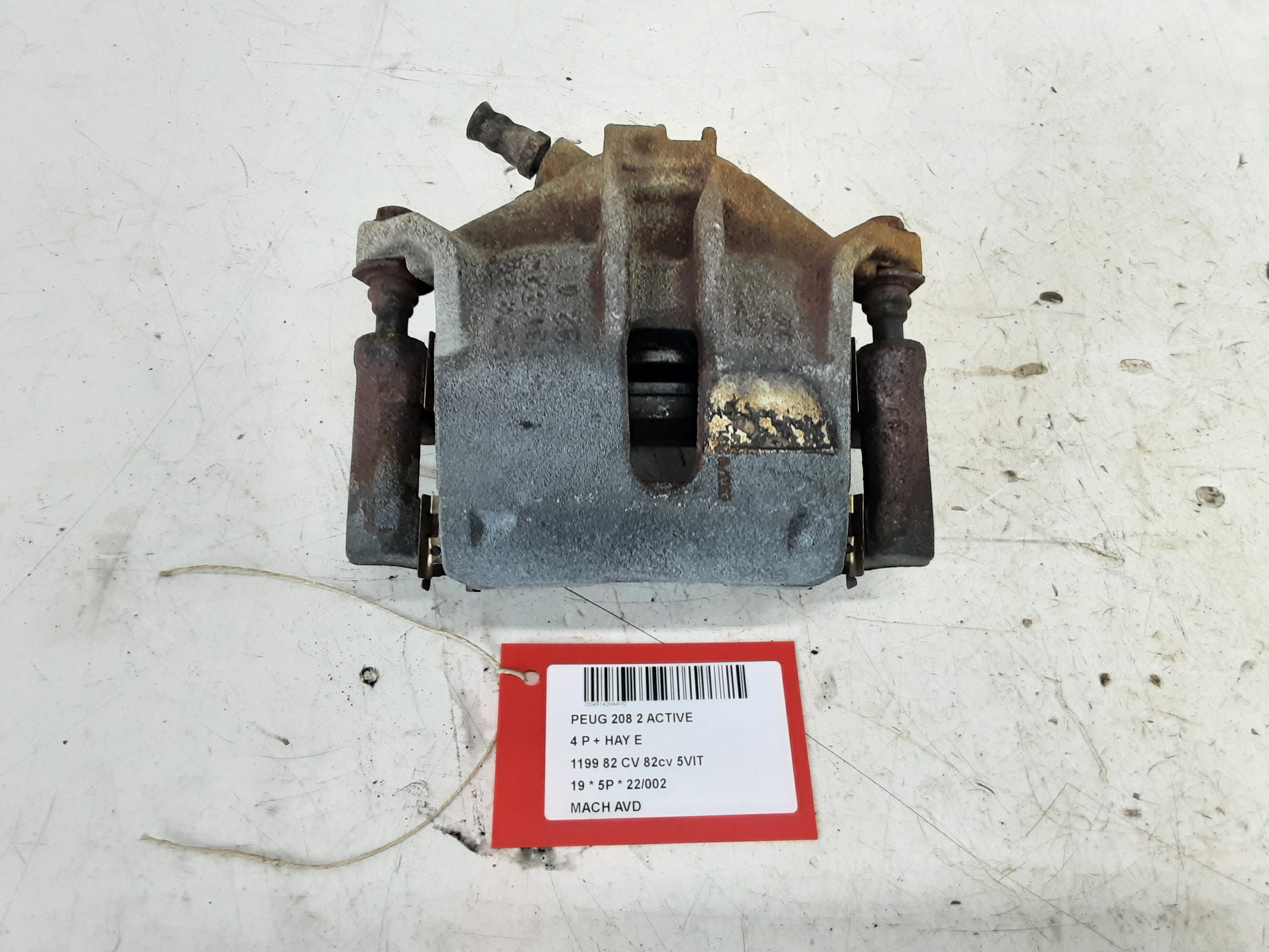 REMKLAUW VOOR RECHTS Peugeot 208 8/15 - 20