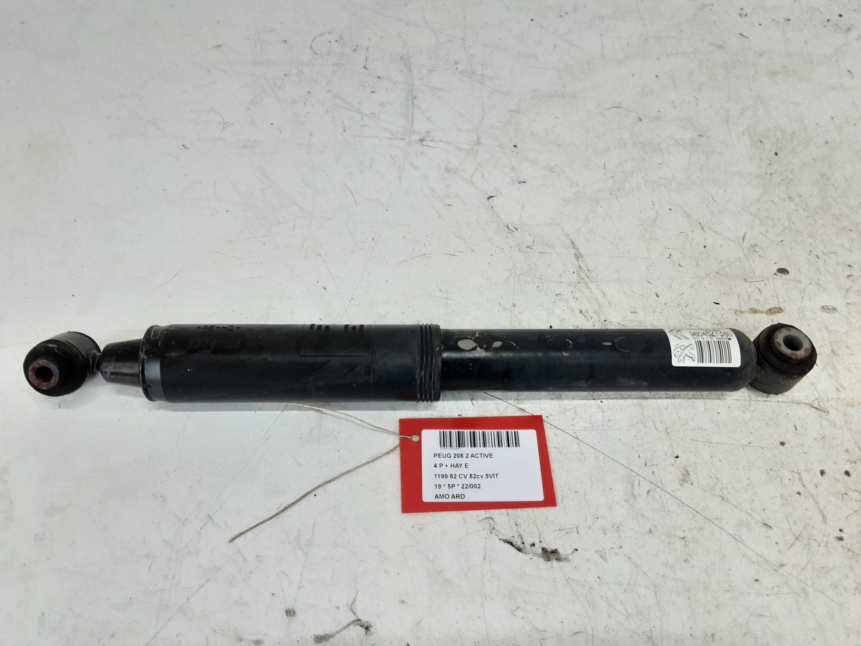 SCHOKBREKER ACHTER RECHTS Peugeot 208 8/15 - 20