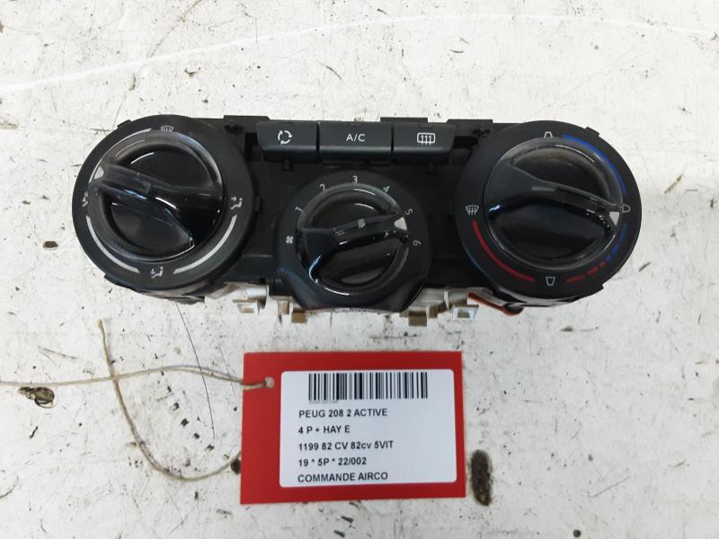 COMMANDE D'AIRCO Peugeot 208 8/15 - 20