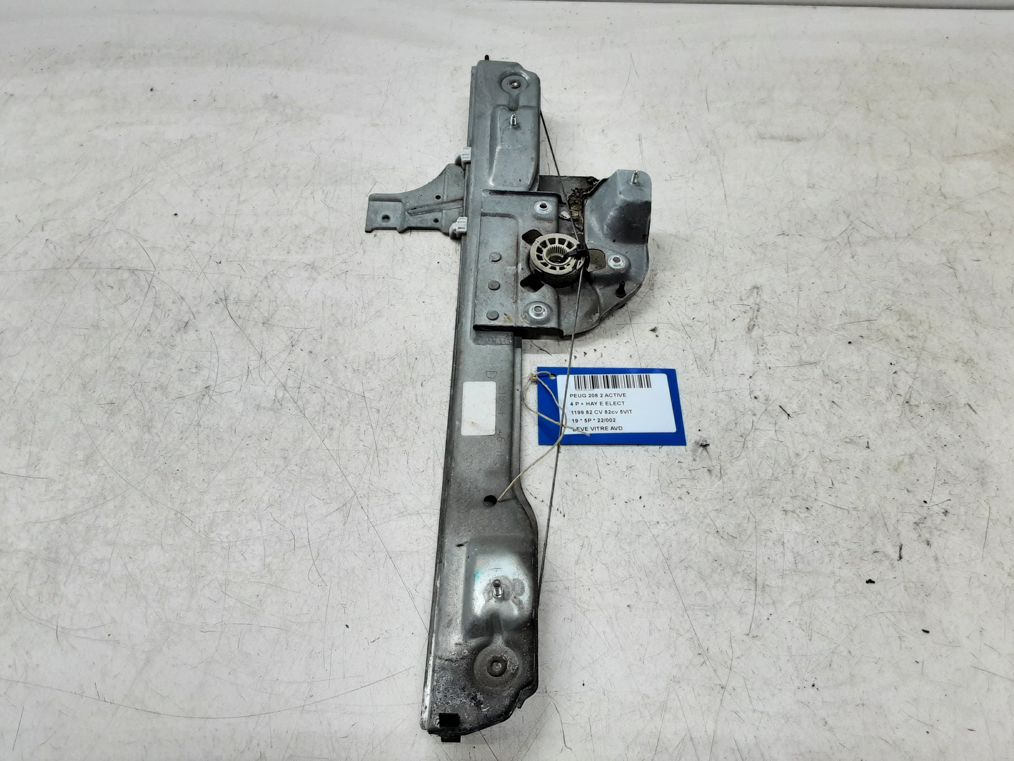 RUITMECHANISME VOOR RECHTS Peugeot 208 8/15 - 20