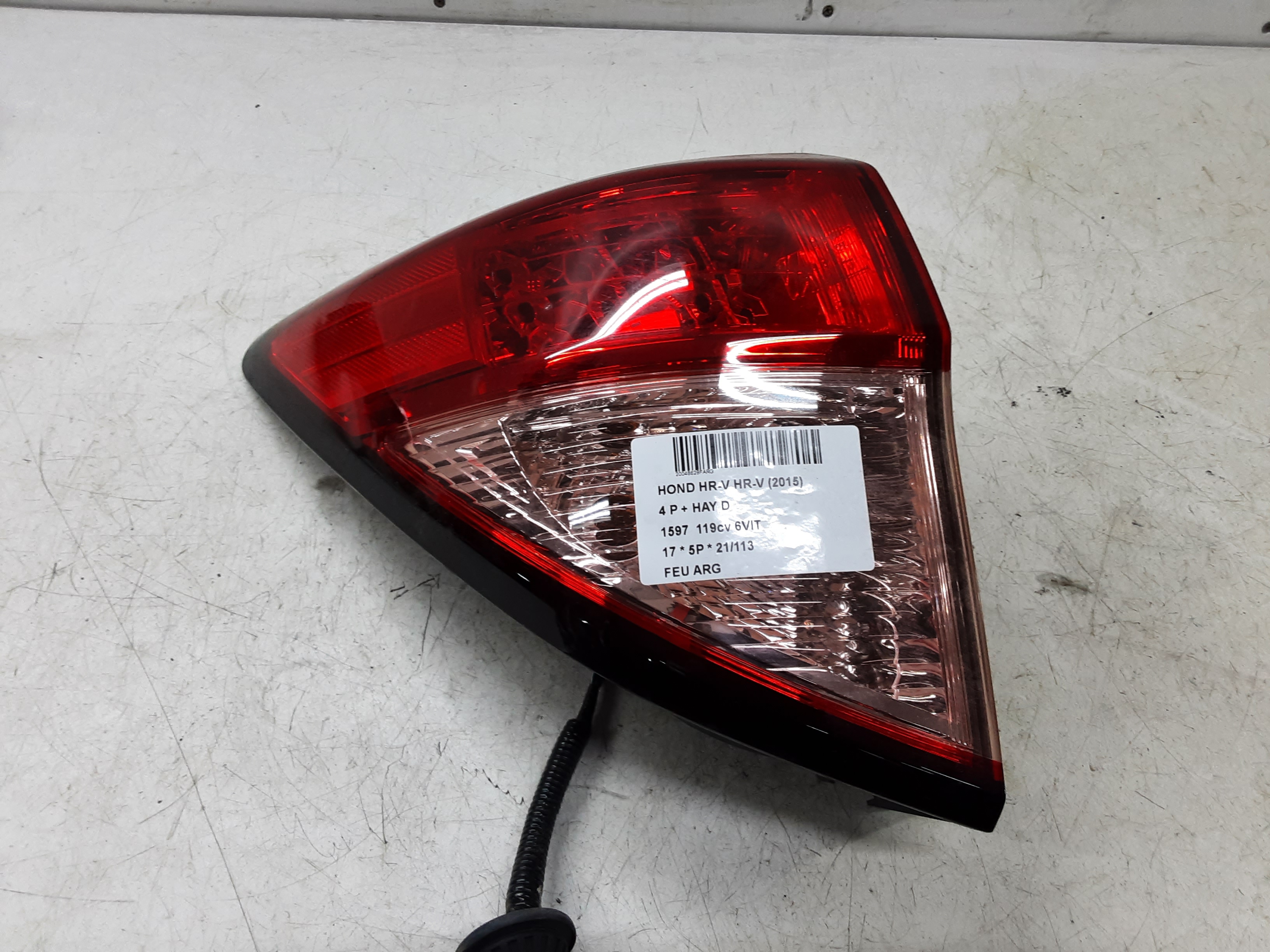 ACHTERLICHT LINKS Honda HRV 9/15 - 10/18