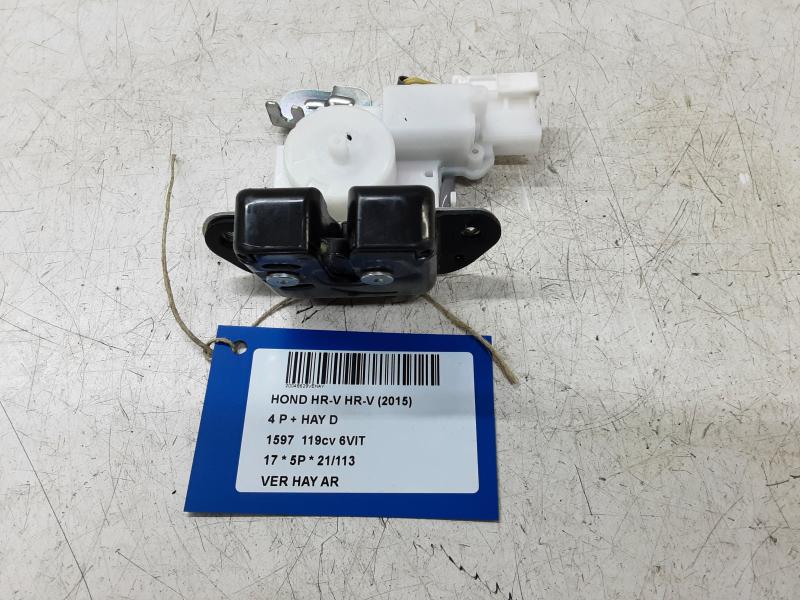 VERROUILLAGE DE HAYON ARRIERE Honda HRV 9/15 - 10/18