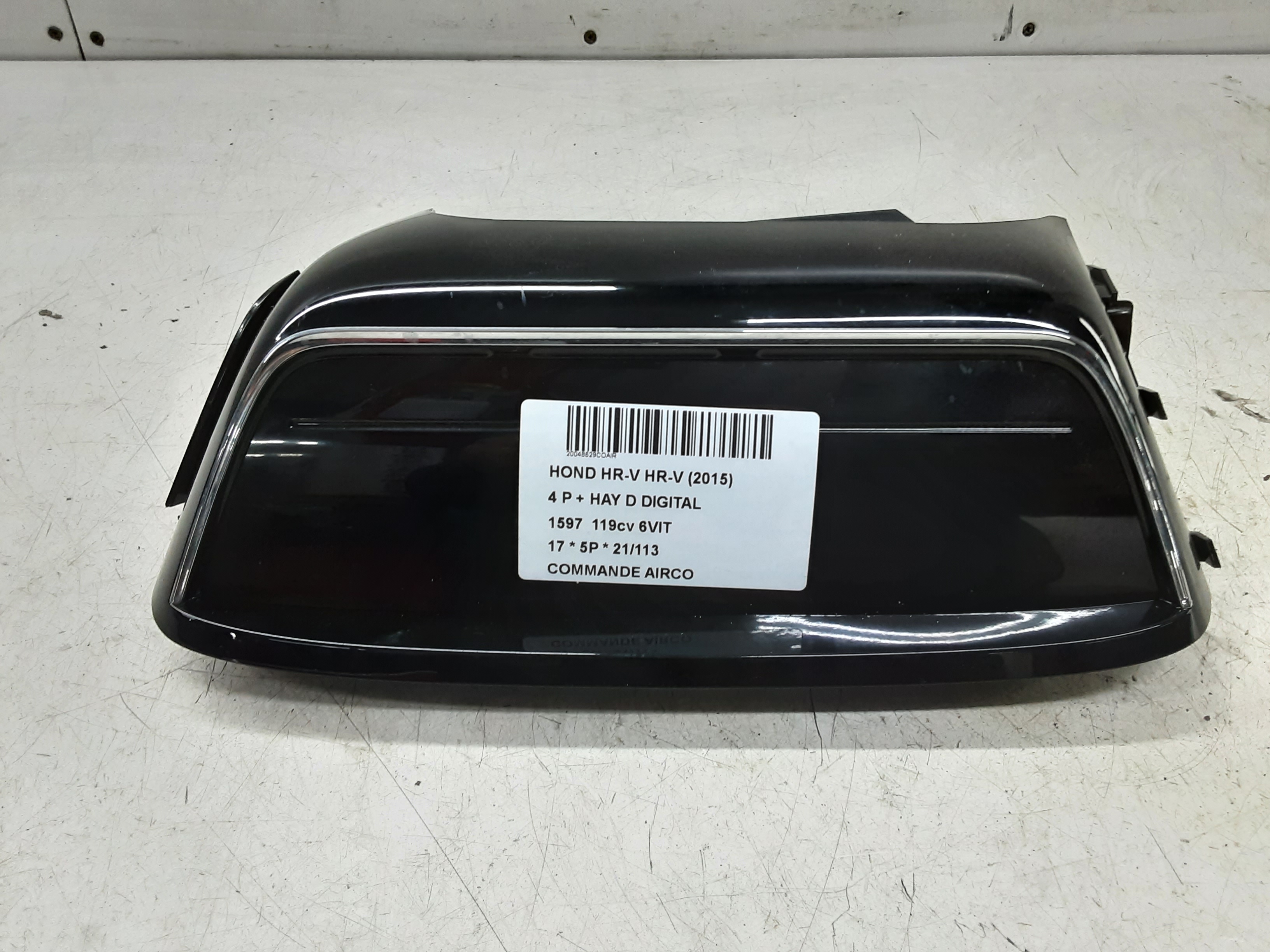 BEDIENINGSPANEEL AIRCO Honda HRV 9/15 - 10/18