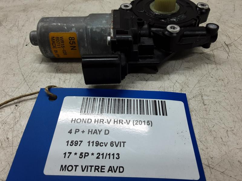 MOTOR RUITMECHANISME VOOR RECHTS Honda HRV 9/15 - 10/18