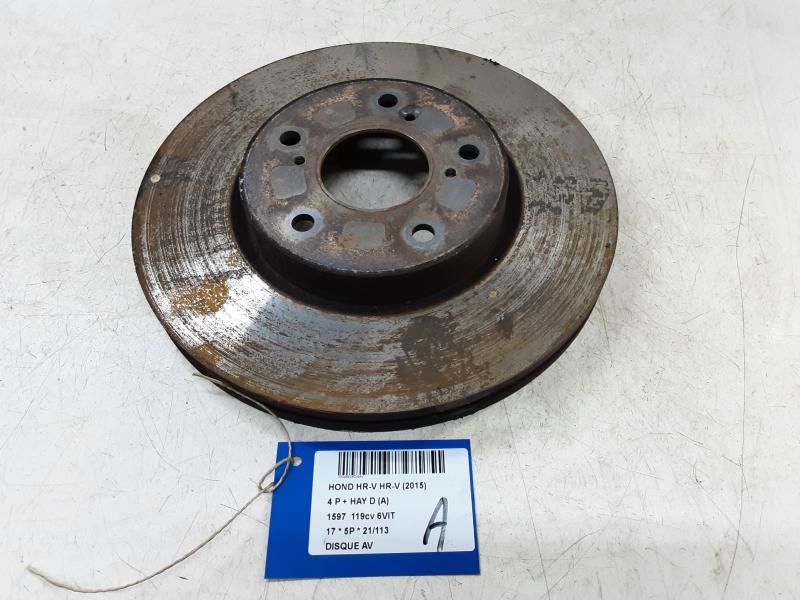 REMSCHIJF VOOR Honda HRV 9/15 - 10/18