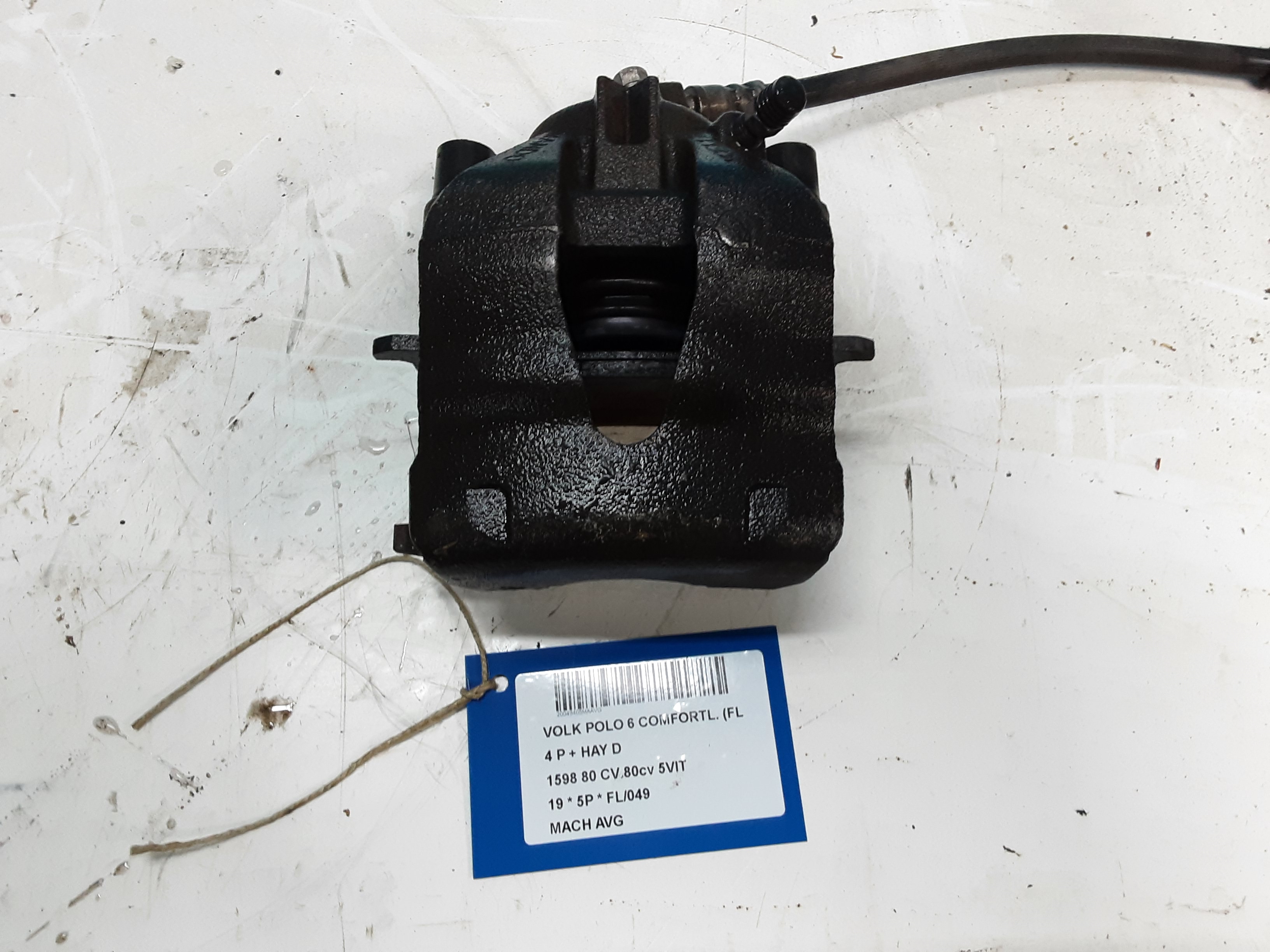 REMKLAUW VOOR LINKS Vw POLO (AW/BZ) 10/17 - 9/21