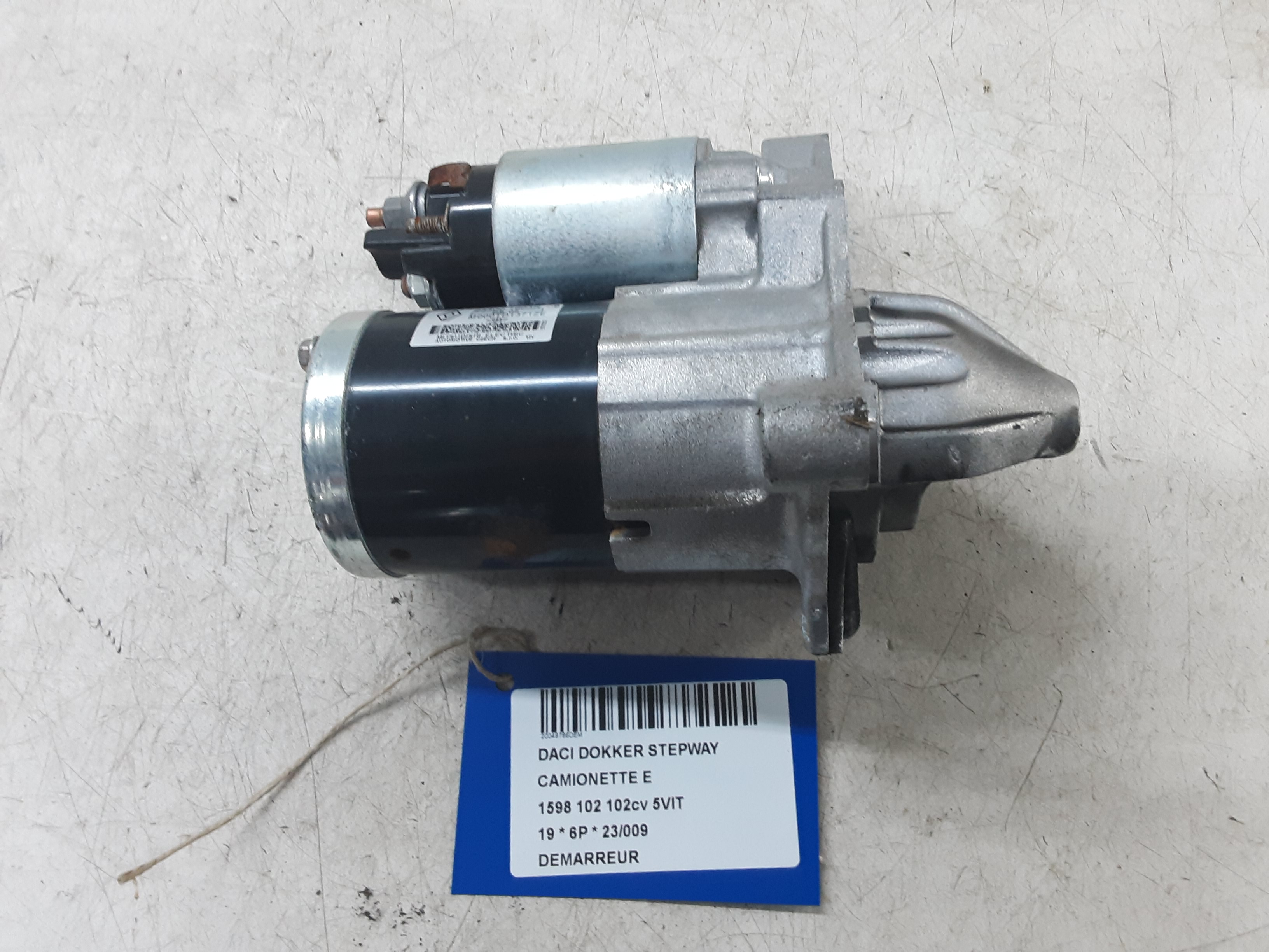 STARTMOTOR Dacia DOKKER 3/12+