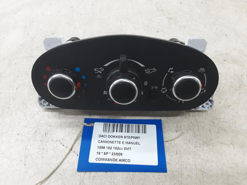 BEDIENINGSPANEEL AIRCO Dacia DOKKER 3/12+