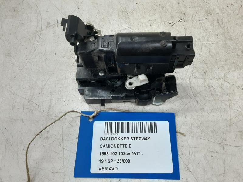 VERGRENDELING VOOR RECHTS Dacia DOKKER 3/12+