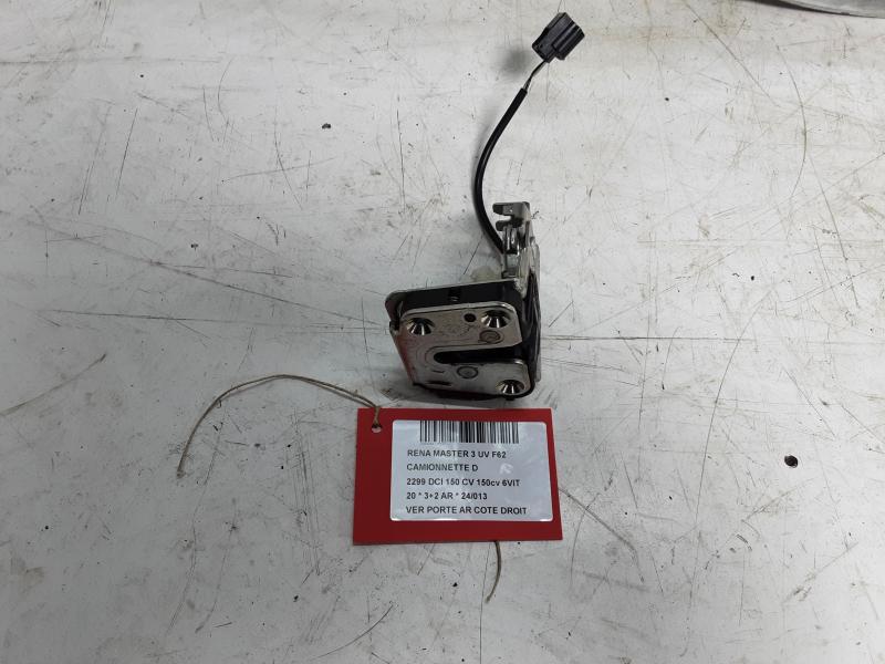 VERROUILLAGE DE PORTE ARRIERE COTE DROIT Renault MASTER 8/19+