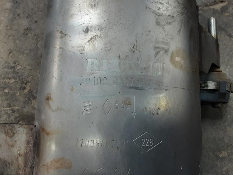 EXHAUST REAR SILENCER Renault MASTER 8/19+