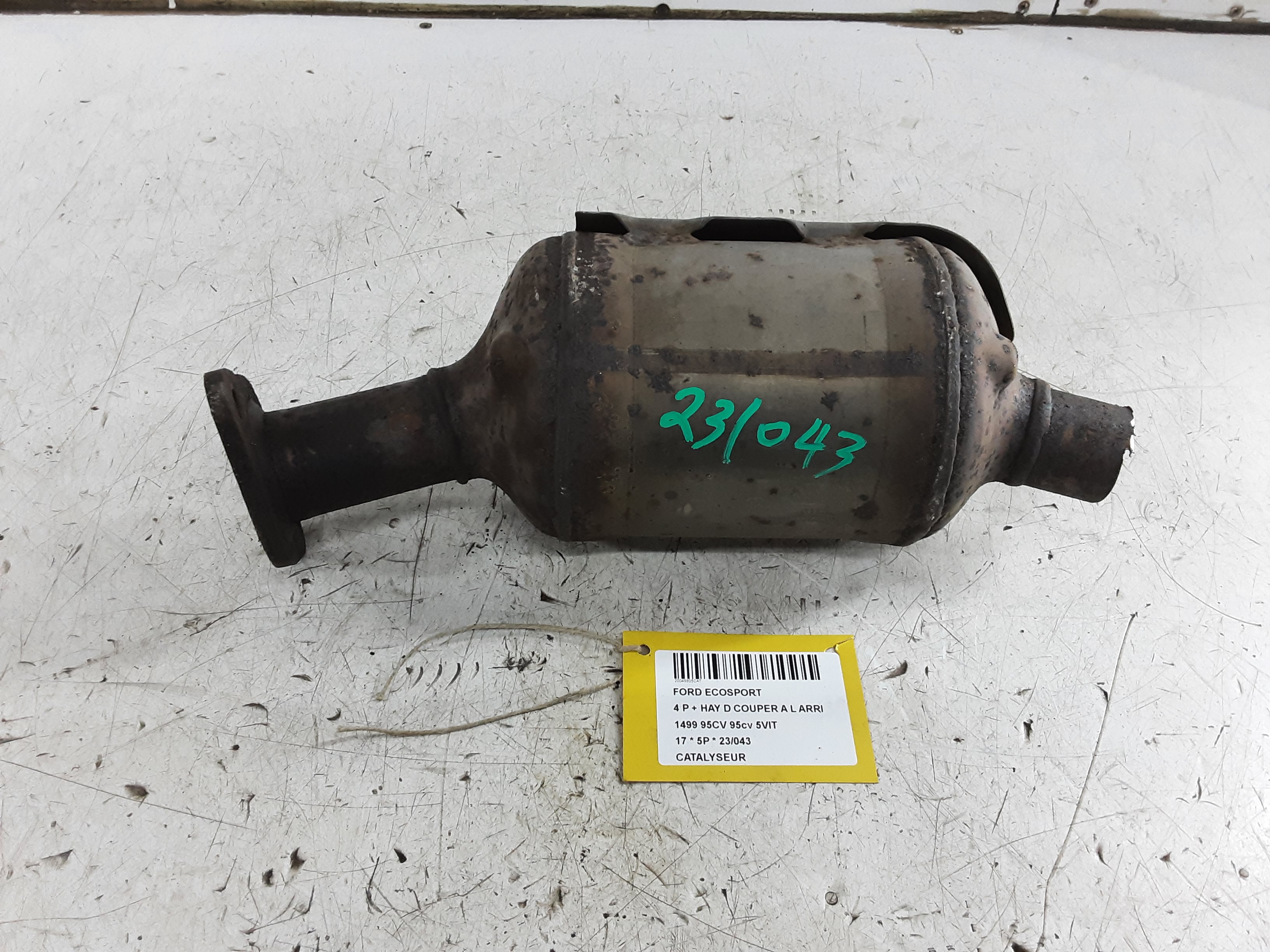 CATALYSEUR Ford ECOSPORT 10/13 - 17