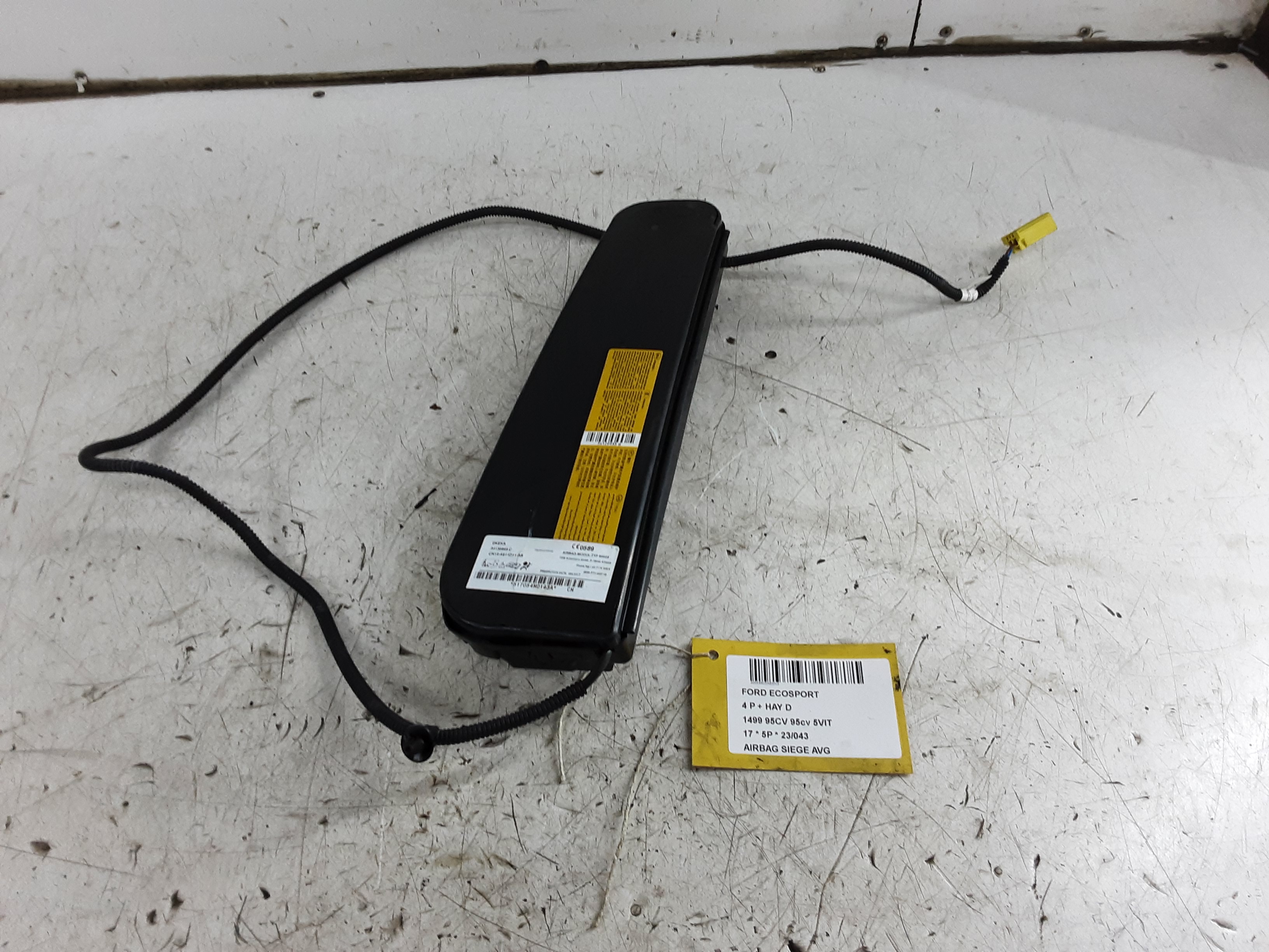 AIRBAG STOEL LINKS VOOR Ford ECOSPORT 10/13 - 17