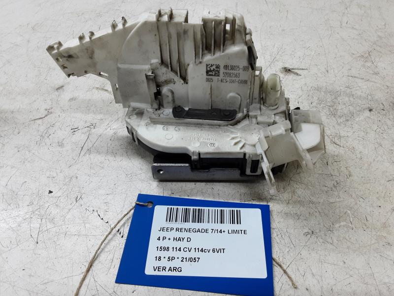 VERROUILLAGE DE PORTE ARRIERE GAUCHE Jeep RENEGADE (1) 7/14 - 9/2018