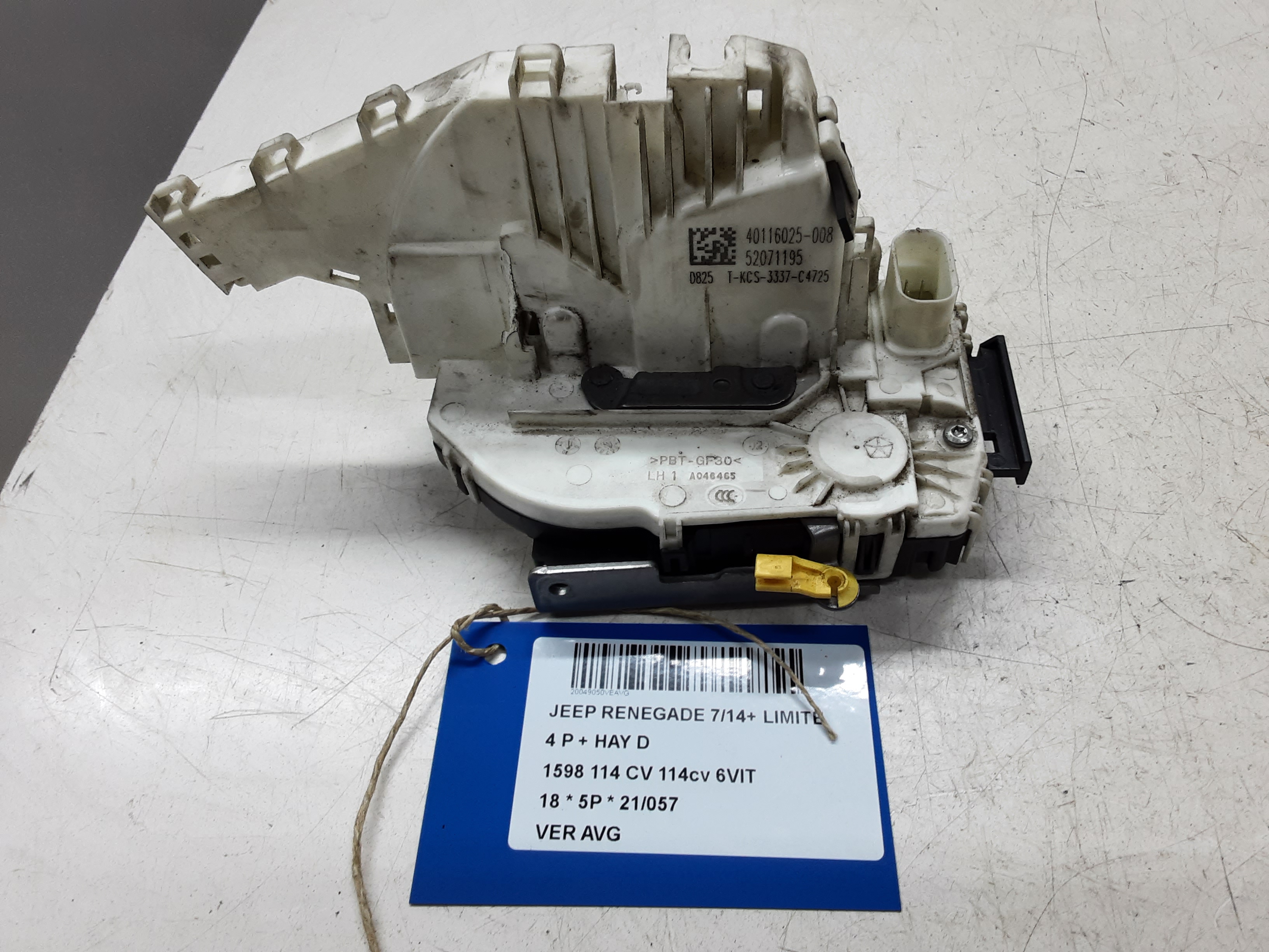 VERGRENDELING VOOR LINKS