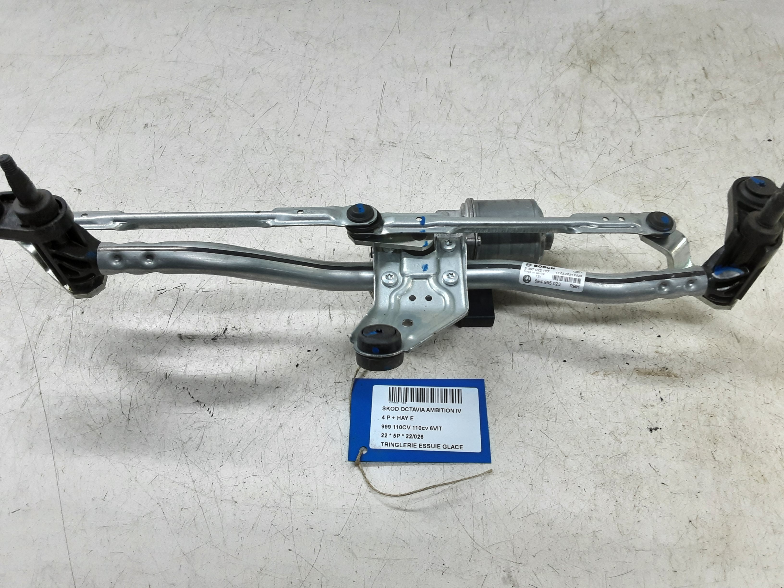 TRINGLERIE D&#039;ESSUIE-GLACE Skoda OCTAVIA (NX) 6/20+